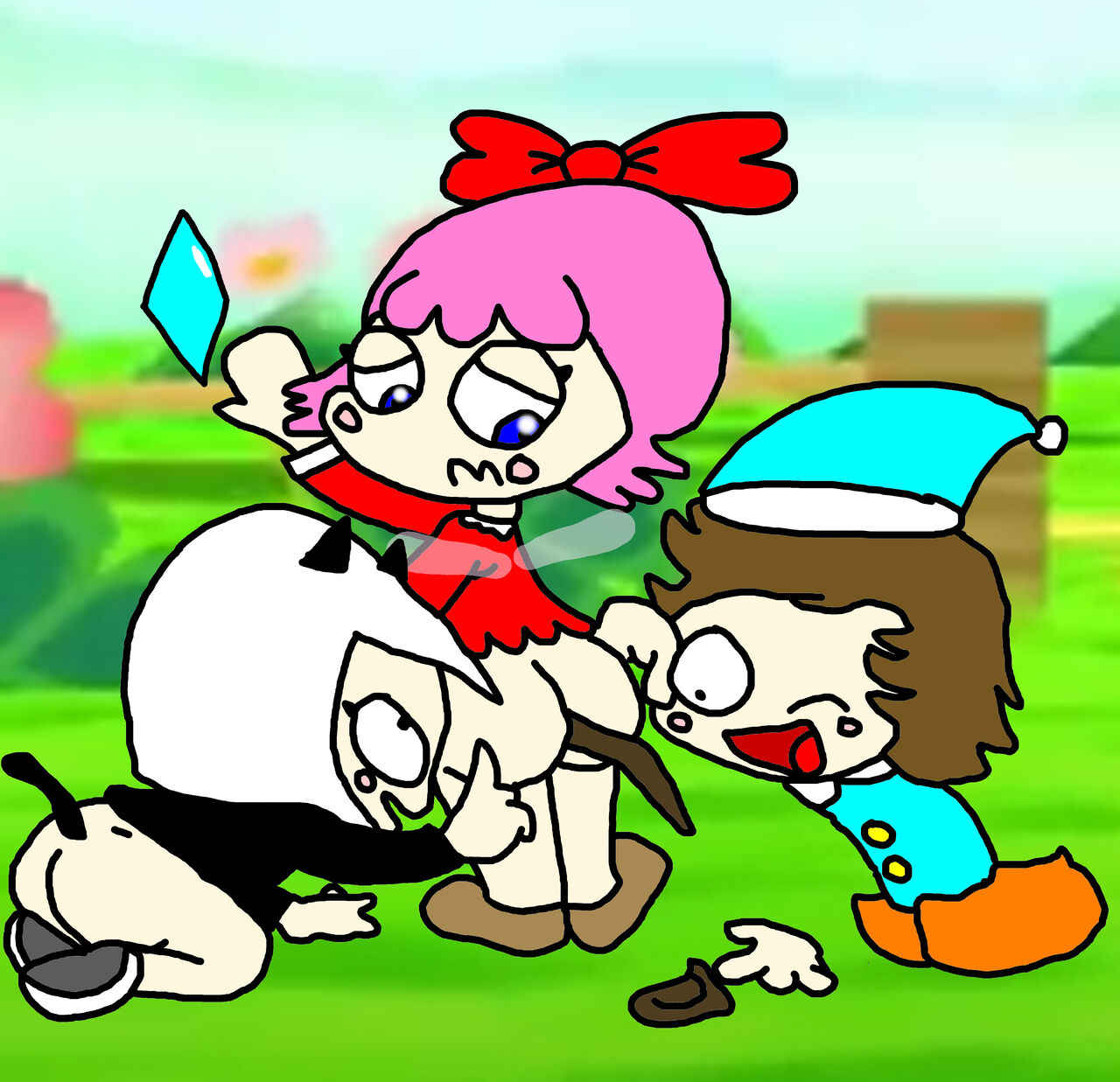 Kirby Toons page 9 full