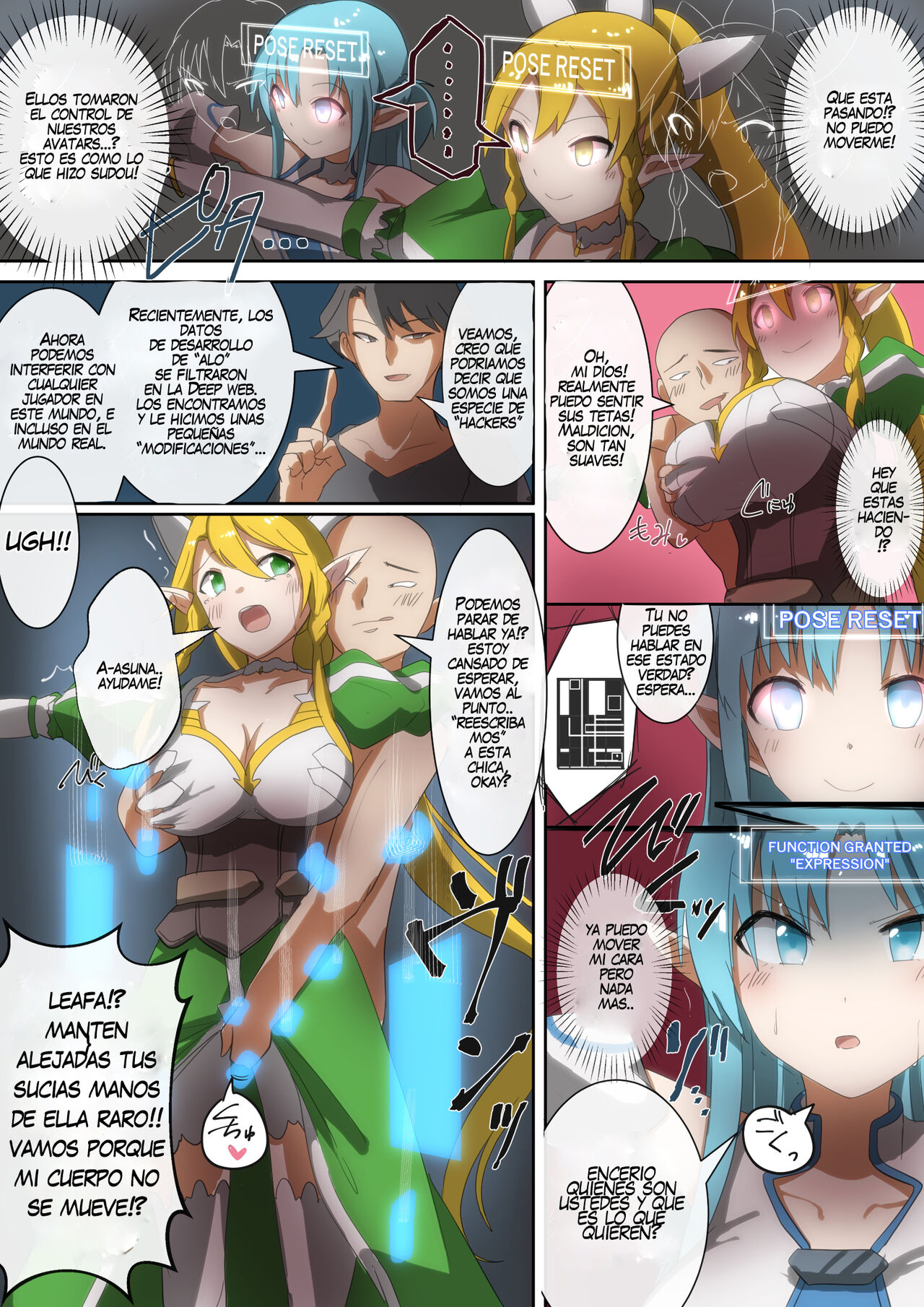SAO Asuna &amp; Leafa Account Nottori page 2 full