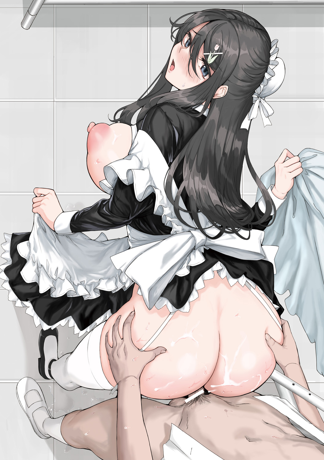 Doukyuusei wa Do-M Maid ~Goshujin-sama, Ecchi na Gohoushi Oshiete Kudasai~ page 3 full