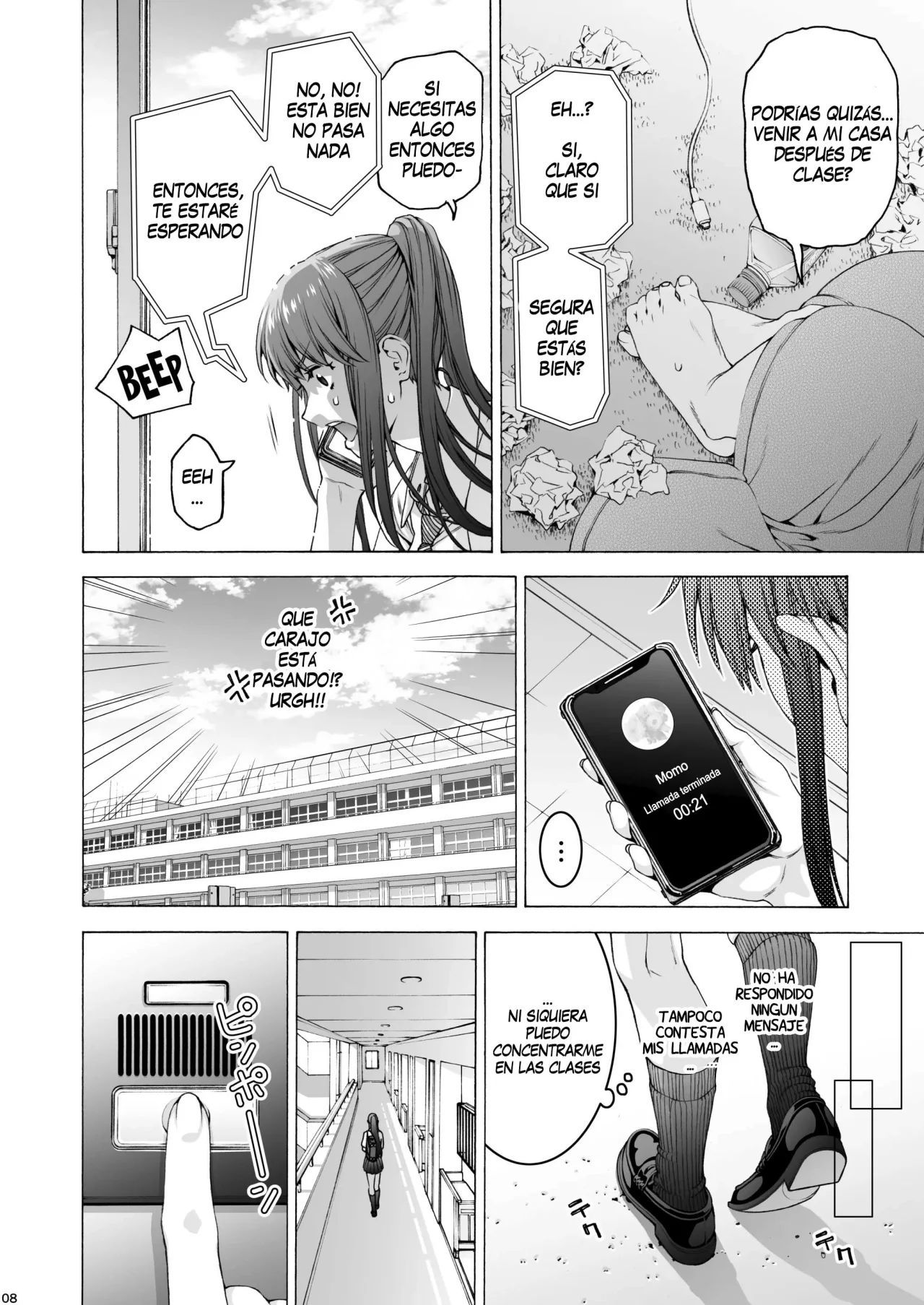 Futanari Apricot &amp; Peach page 8 full