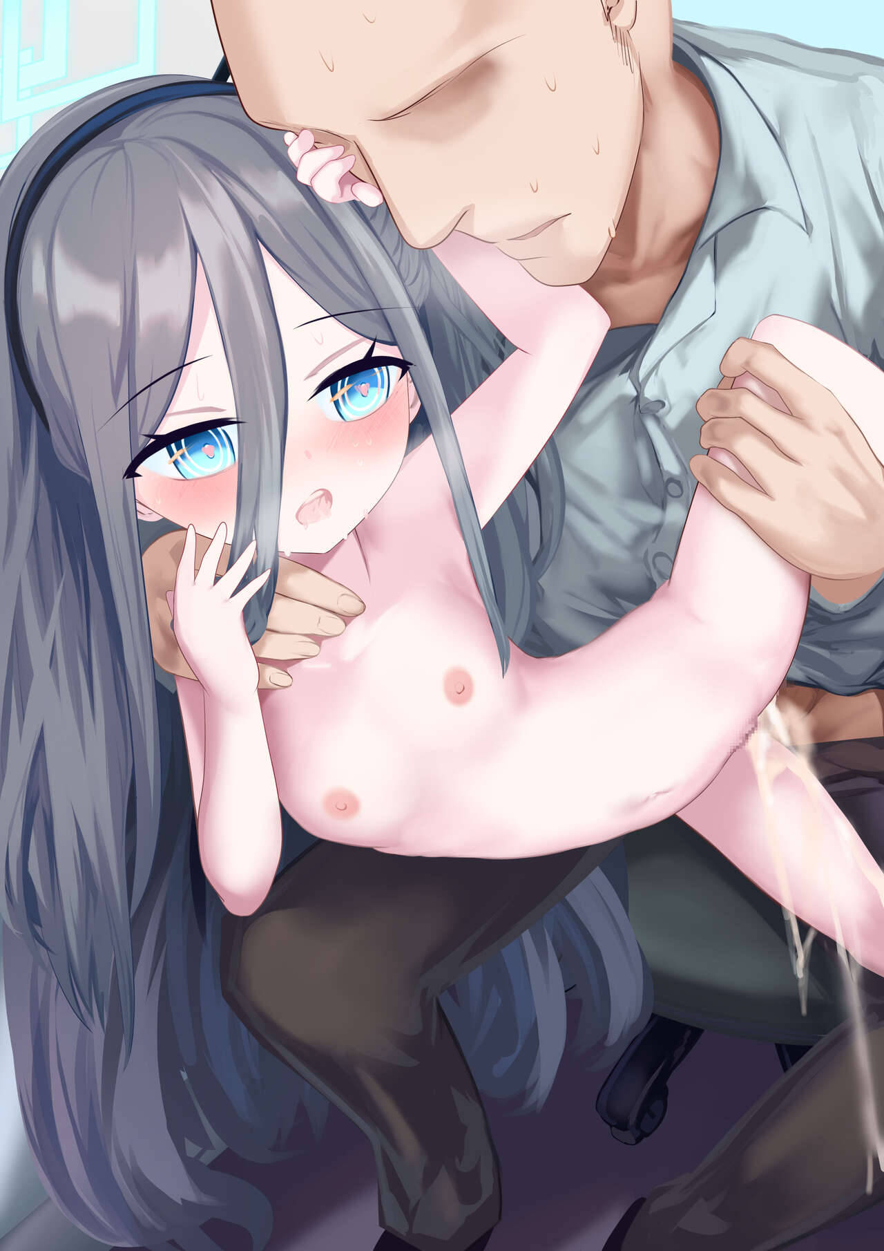 Alice playing an adult VR game that Momoi used to secretly play page 10 full