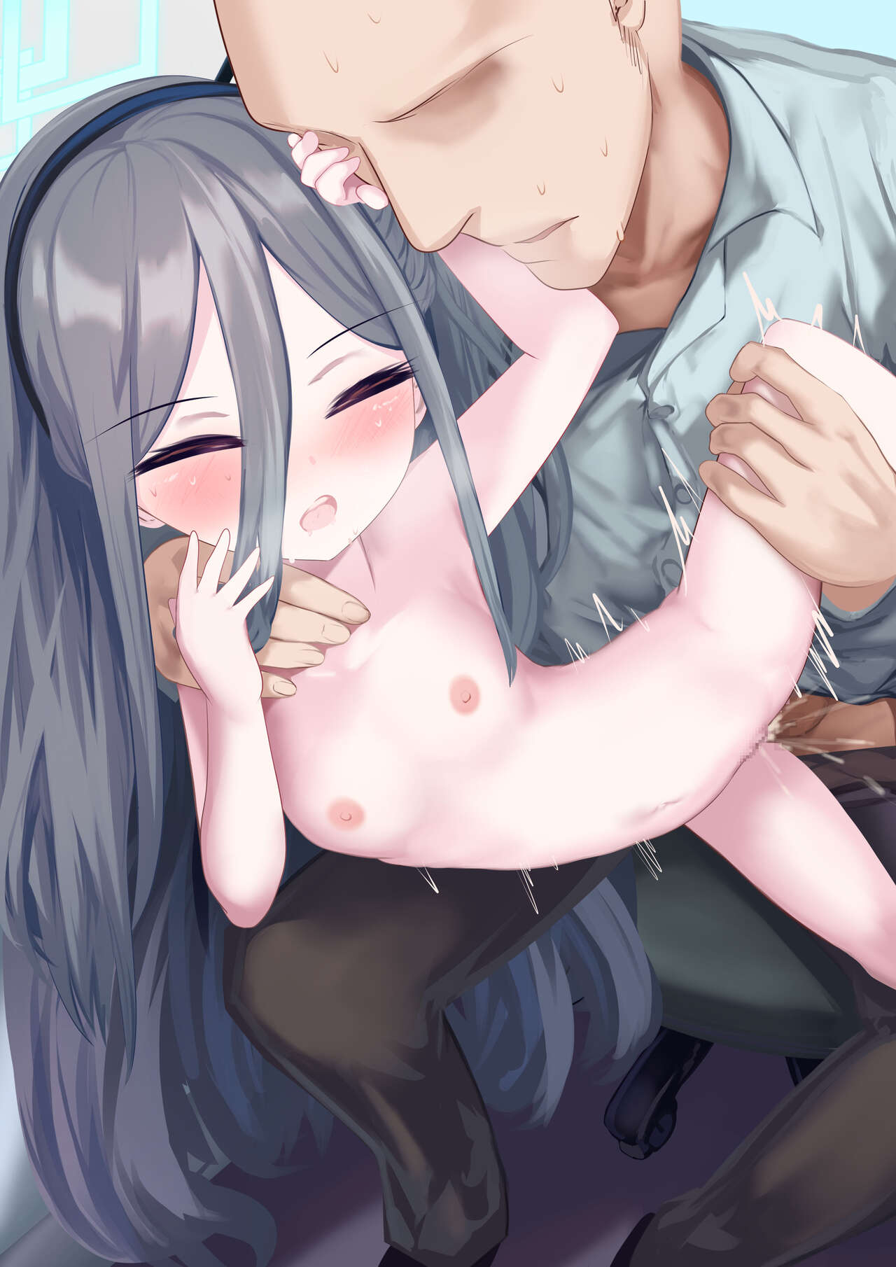 Alice playing an adult VR game that Momoi used to secretly play page 6 full
