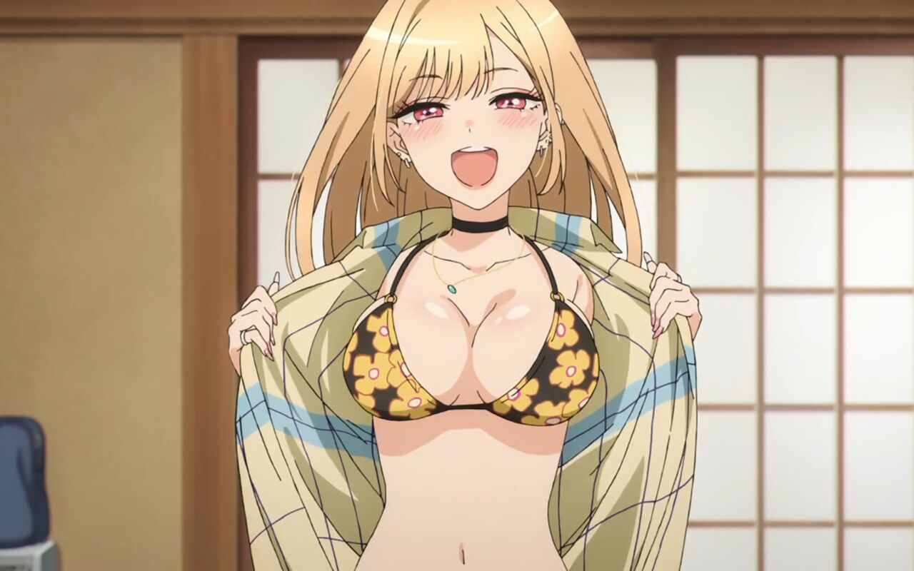 The ultimate Marin Kitagawa screenshots from my dress-up darling anime. page 10 full