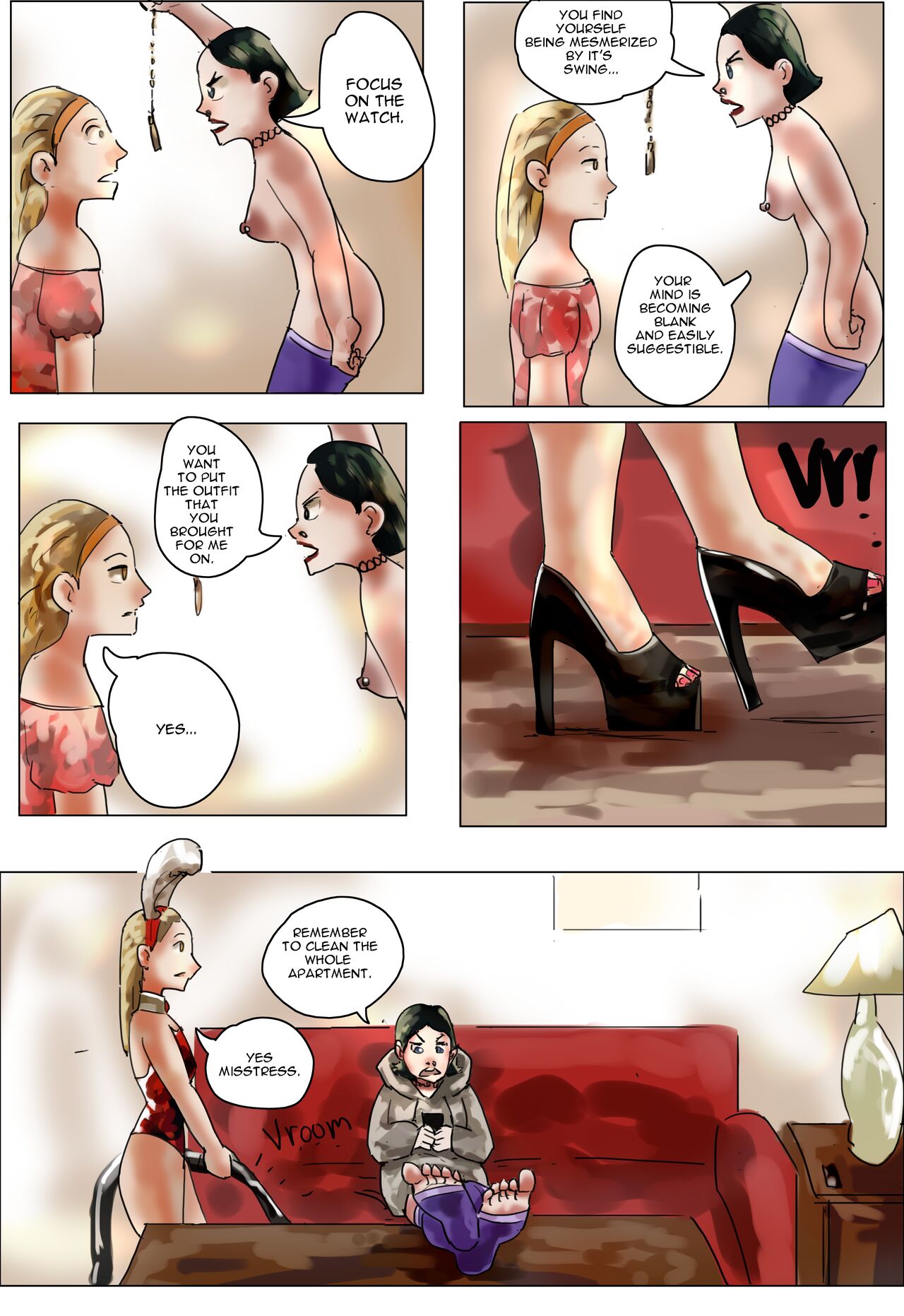 ROOMATES HYPNOSIS page 9 full