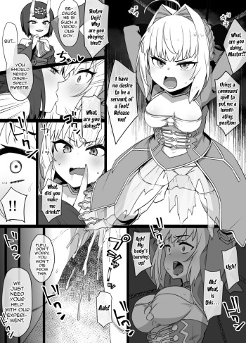 FGO Shuten Douji x Nero Hyoui Manga |  FGO Shuten Doji x Nero Possession Manga cover