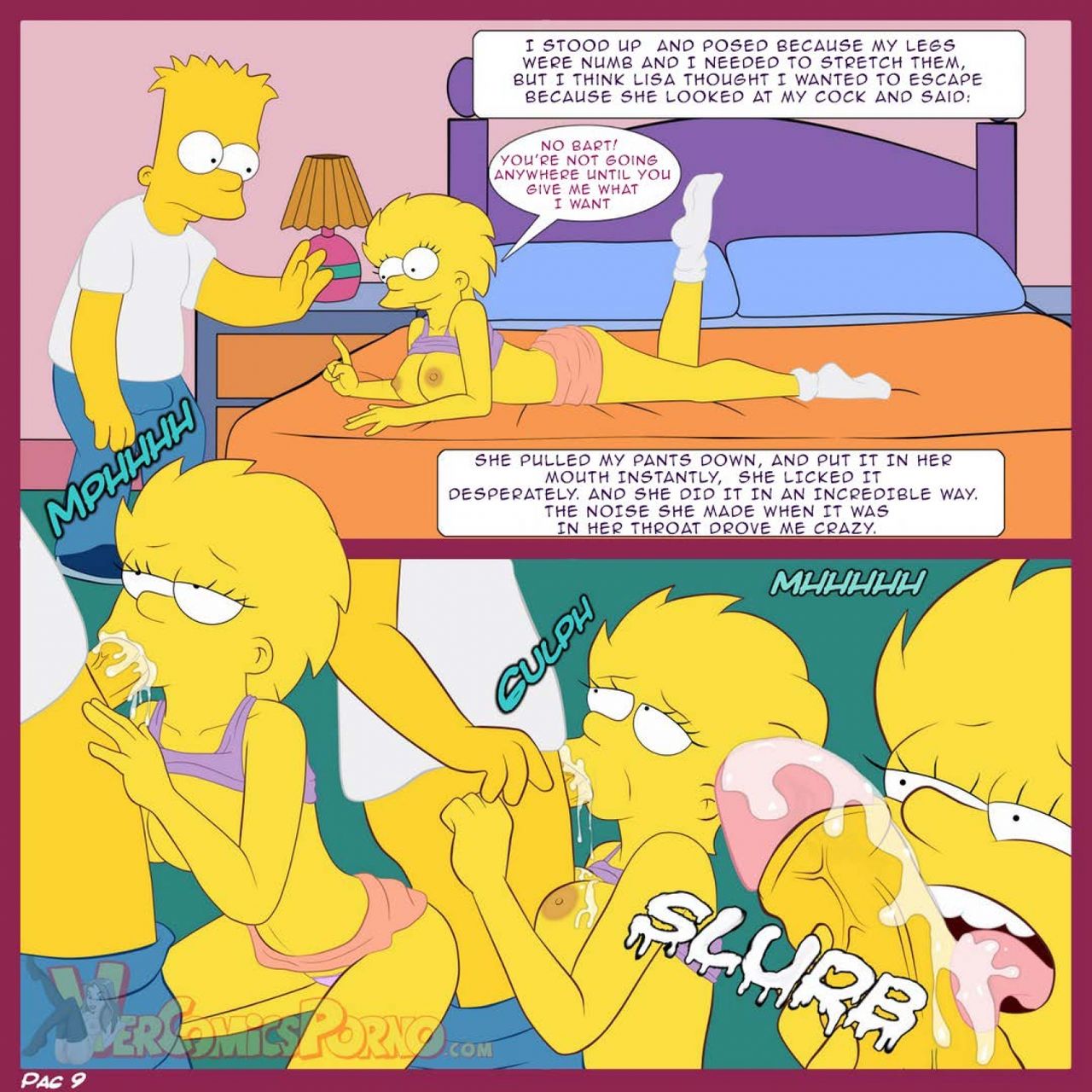 The Simpsons - Old Habits 1 - 9  . page 10 full