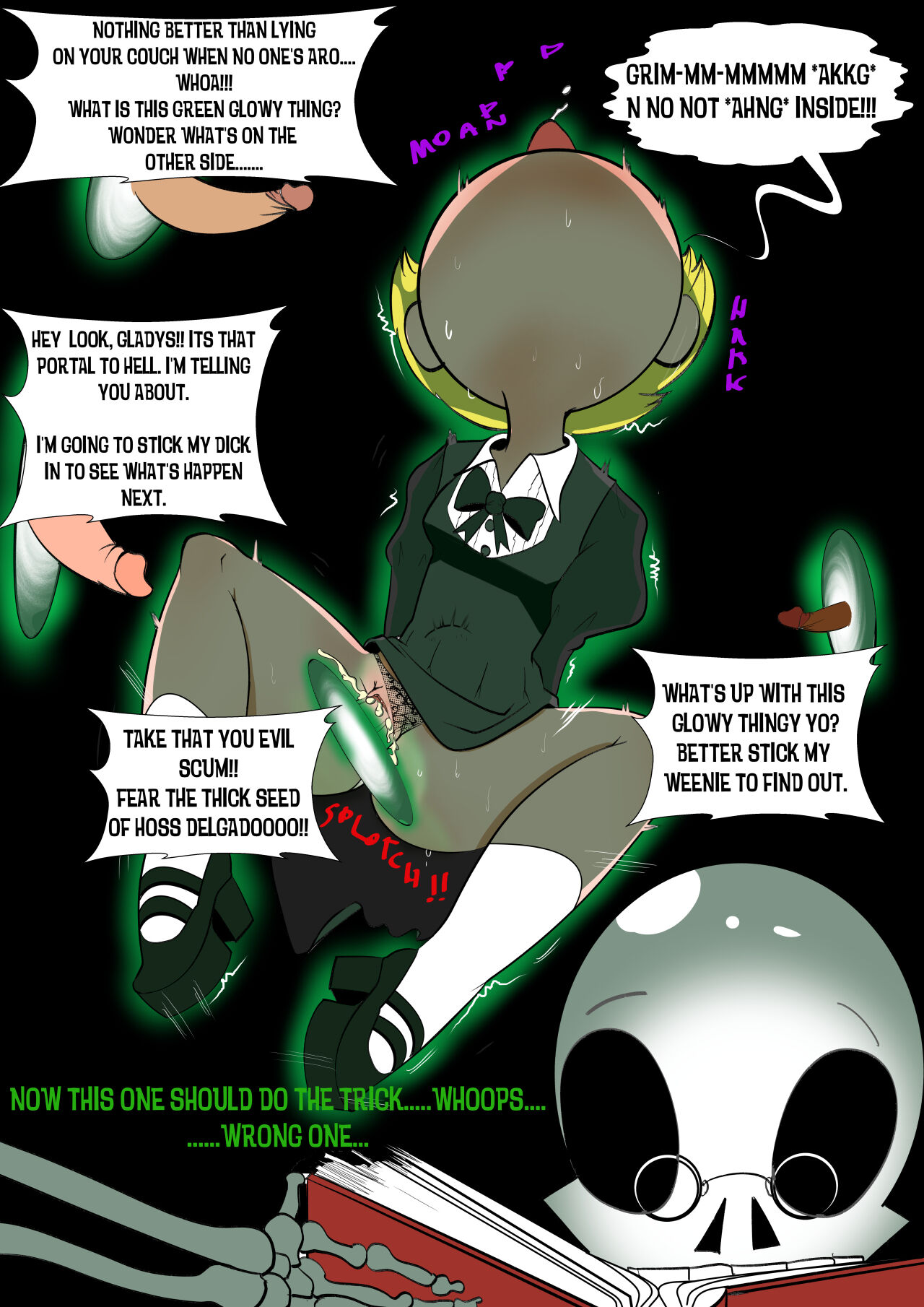 The Grim adventures of Billy and Mandy "Tea with Friends" page 6 full