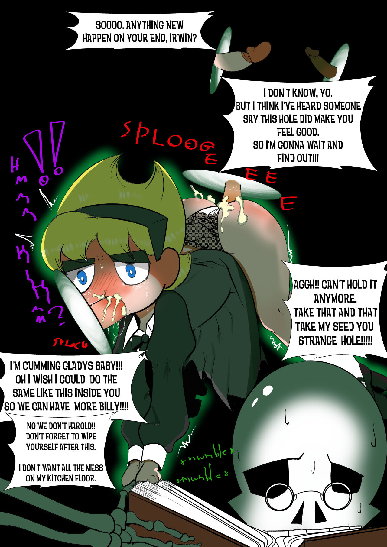 The Grim adventures of Billy and Mandy "Tea with Friends" page 8 full