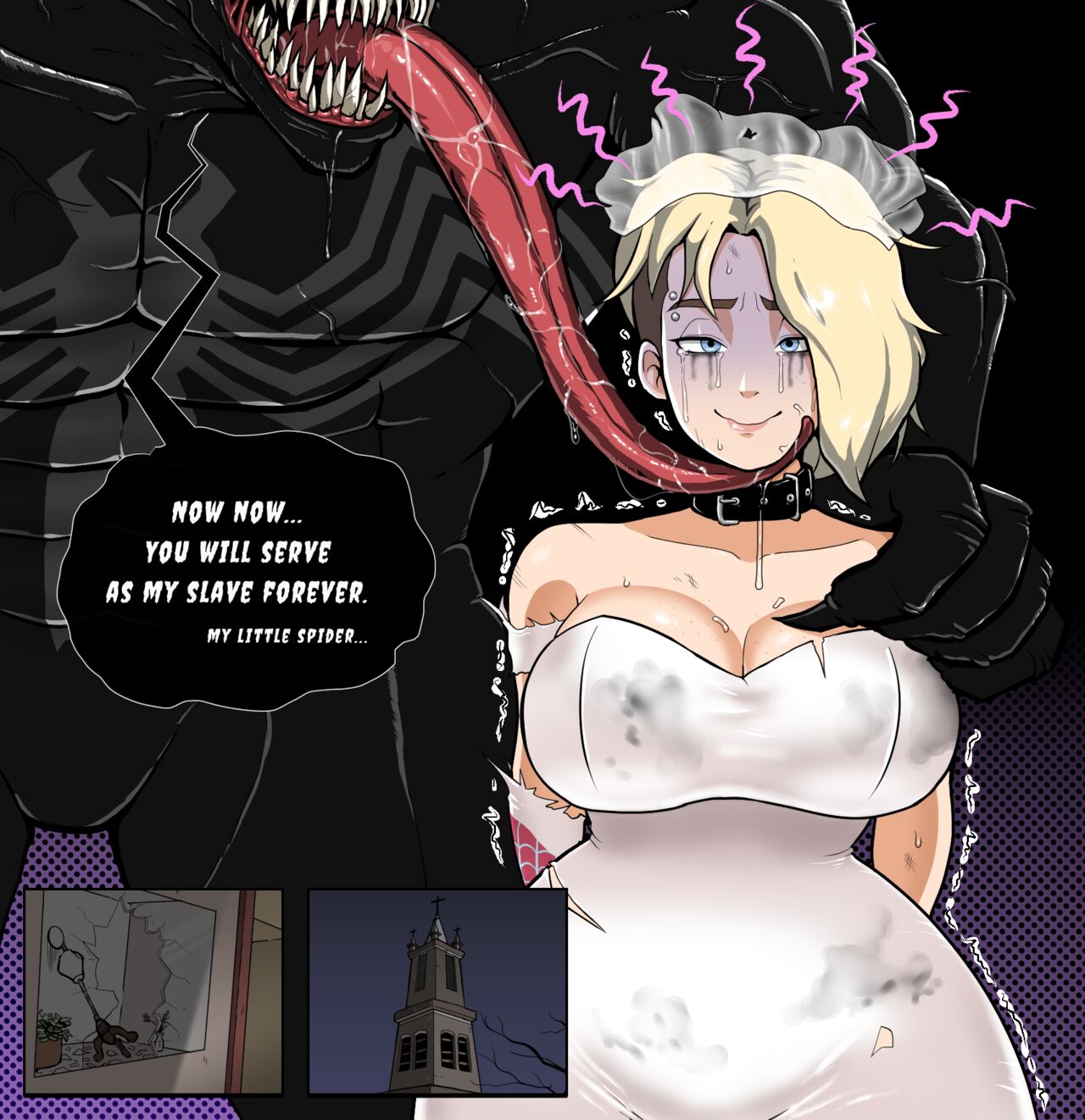 Gwen and venom page 1 full
