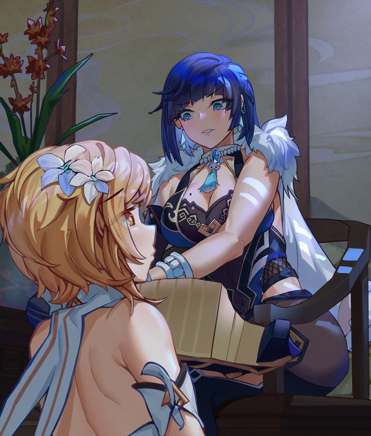 Yelan x Lumine page 3 full