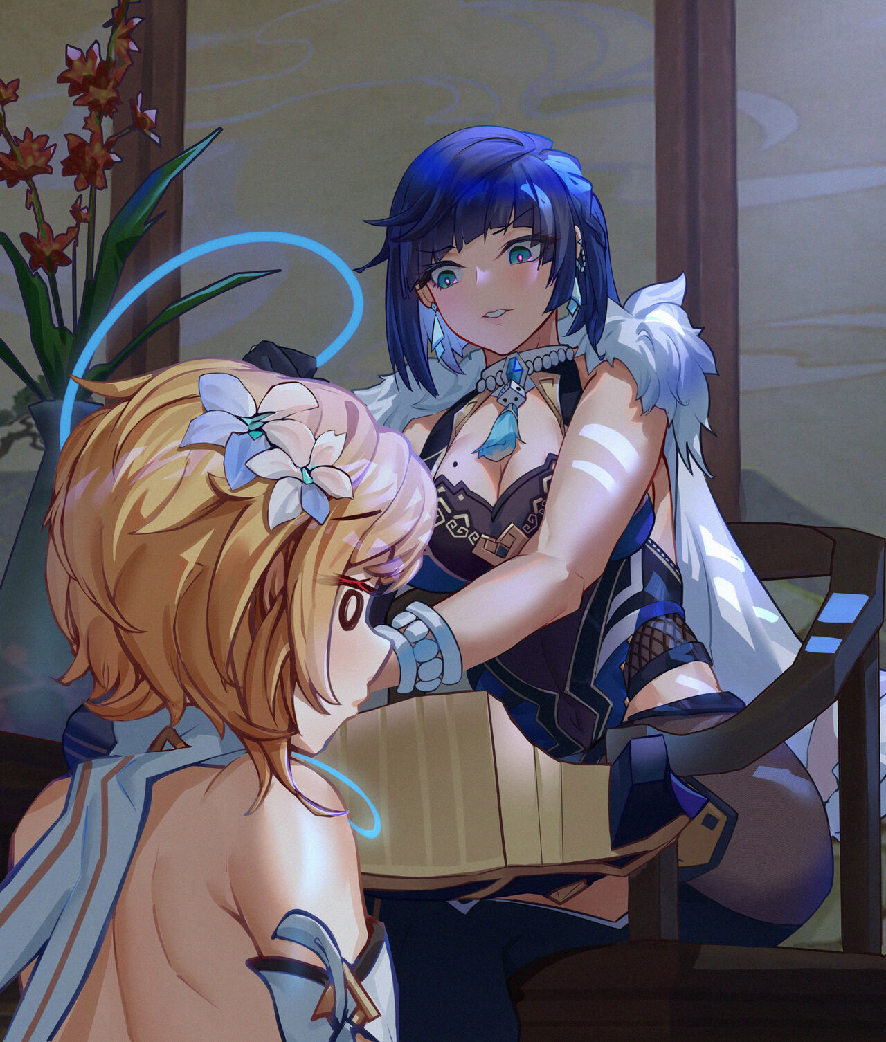 Yelan x Lumine page 5 full