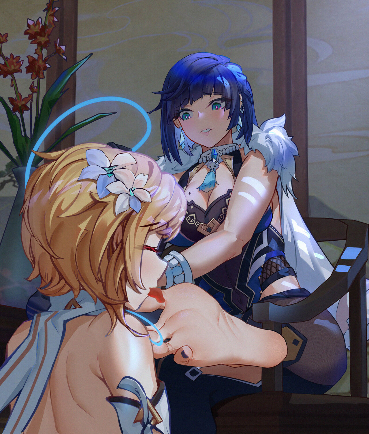 Yelan x Lumine page 6 full