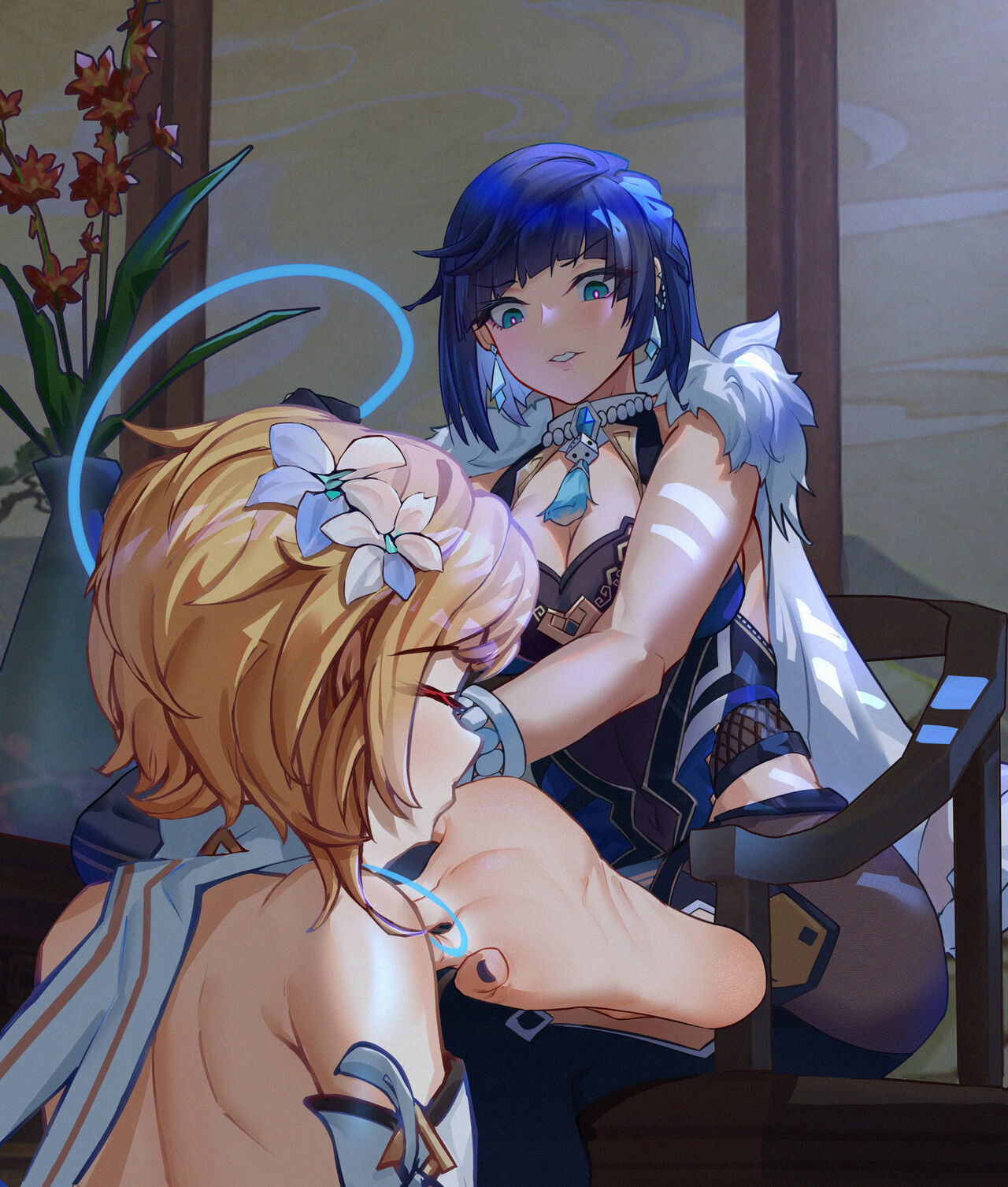Yelan x Lumine page 8 full