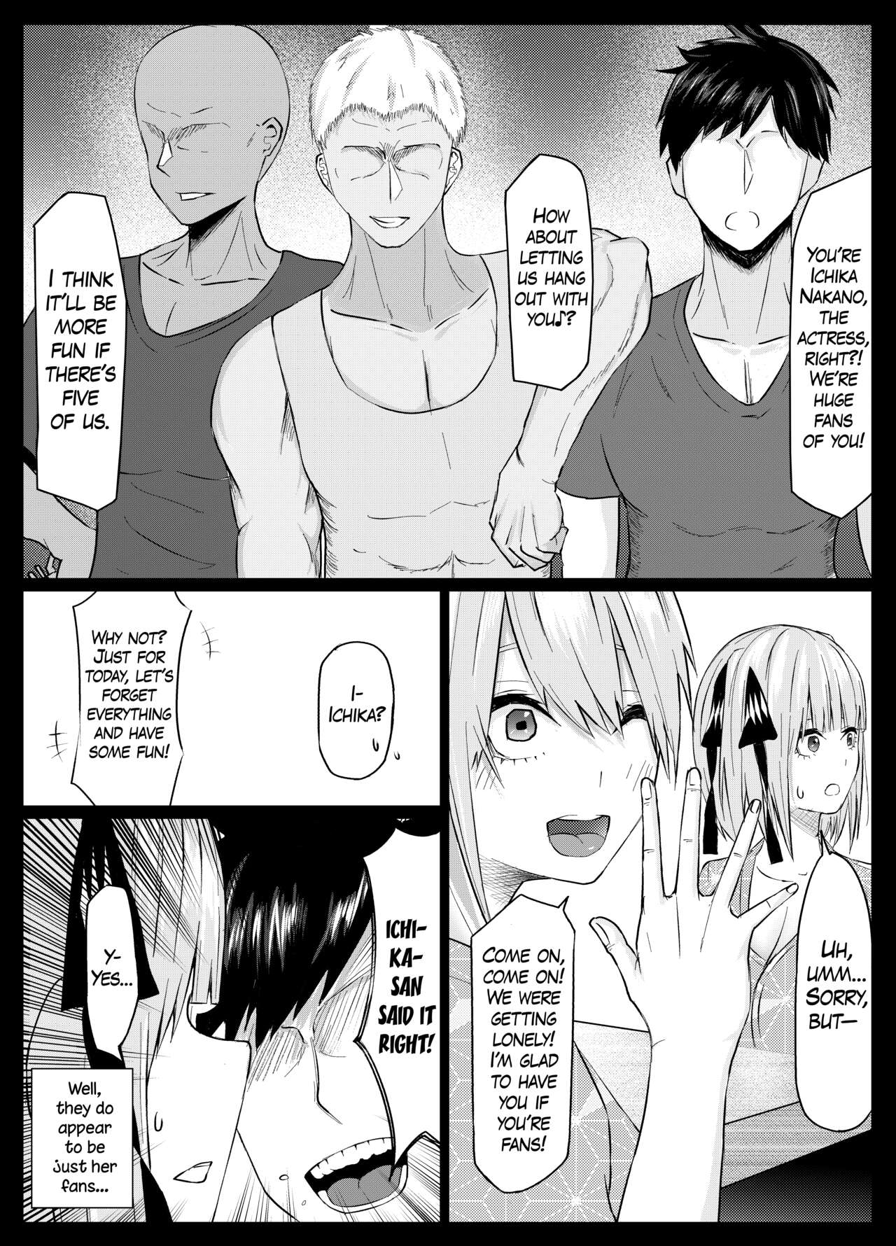 Ichika to Nino ga Ochiru Hanashi | Ichika and Nino's Downfall page 6 full