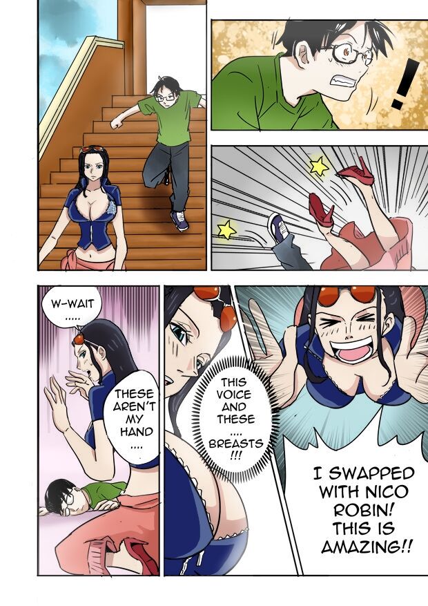 Nico Robin Body Swap Experience page 1 full