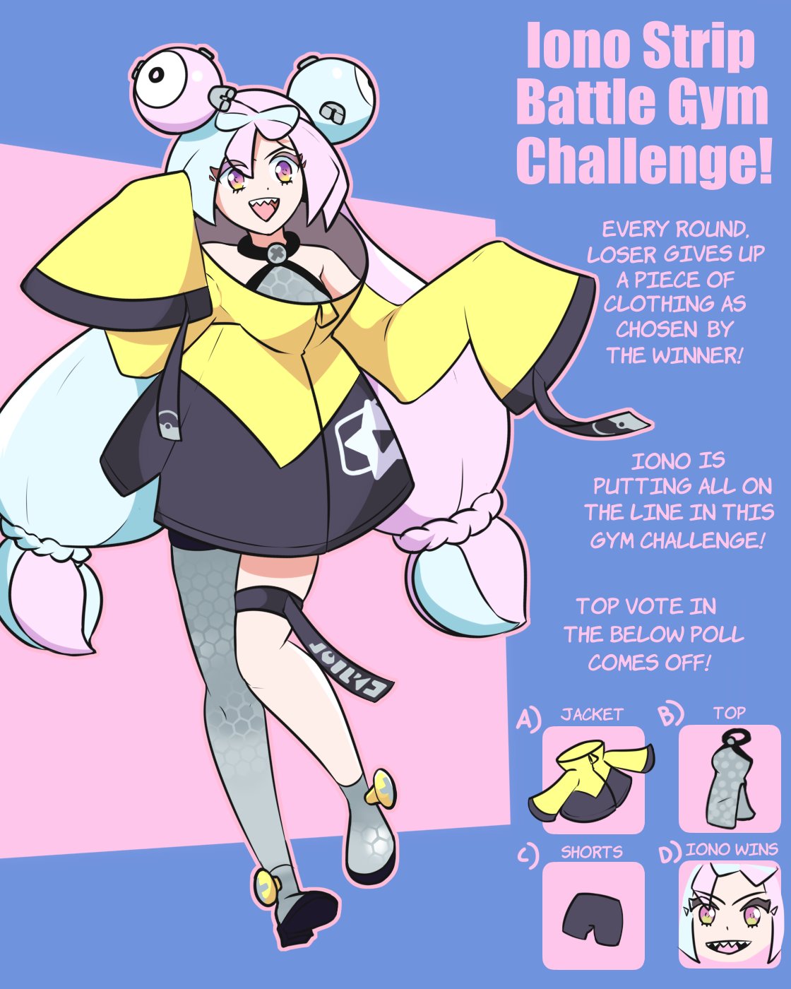 Iono Strip Battle Gym Challenge! page 1 full