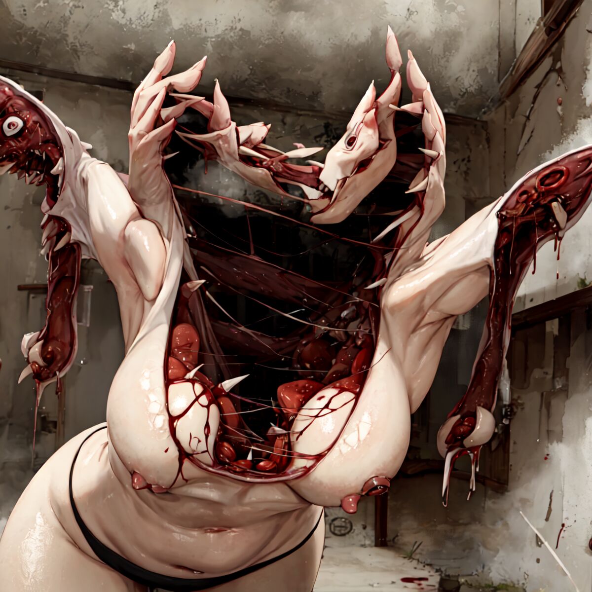bodyhorror monster-girl page 5 full