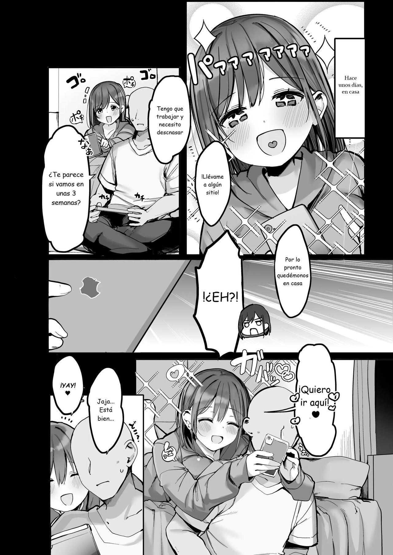 "Chotto dake, kyuukei Shinai...?" Dekachichi Manga ~Nakadashi Dopyu Dopyu Tanetsuke Ryokou~ | "Quiere Visitar Las Aguas Termales Señor?" ¡Viaje para hacer un bebé con una mujer de grandes tetas!   Incomp page 6 full