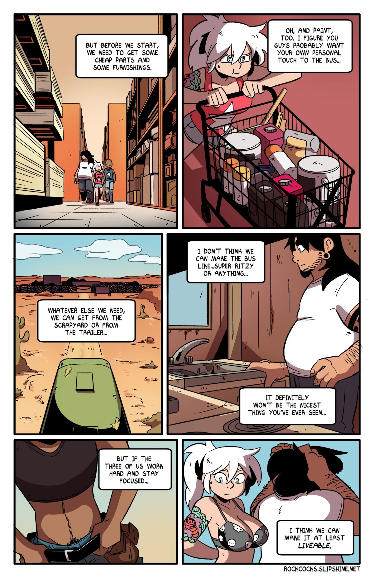 The Rock Cocks - Track 8: Enter the Cockpit page 5 full