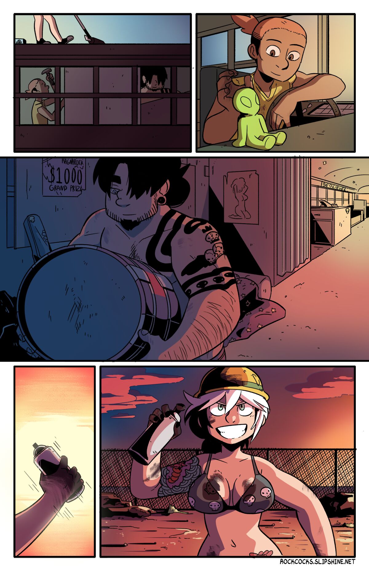 The Rock Cocks - Track 8: Enter the Cockpit page 9 full