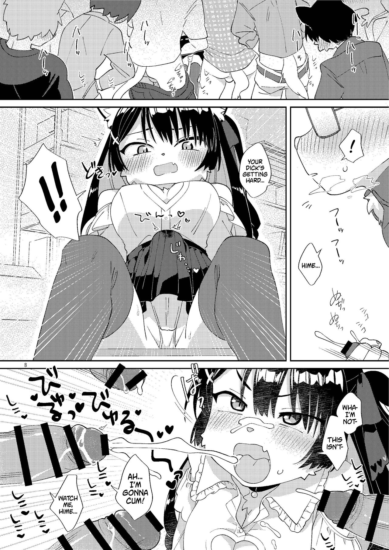Otasa no Hime-chan wa *** ni Yowai | Princess Of The Nerd Circle Has A Weak Dick! page 8 full