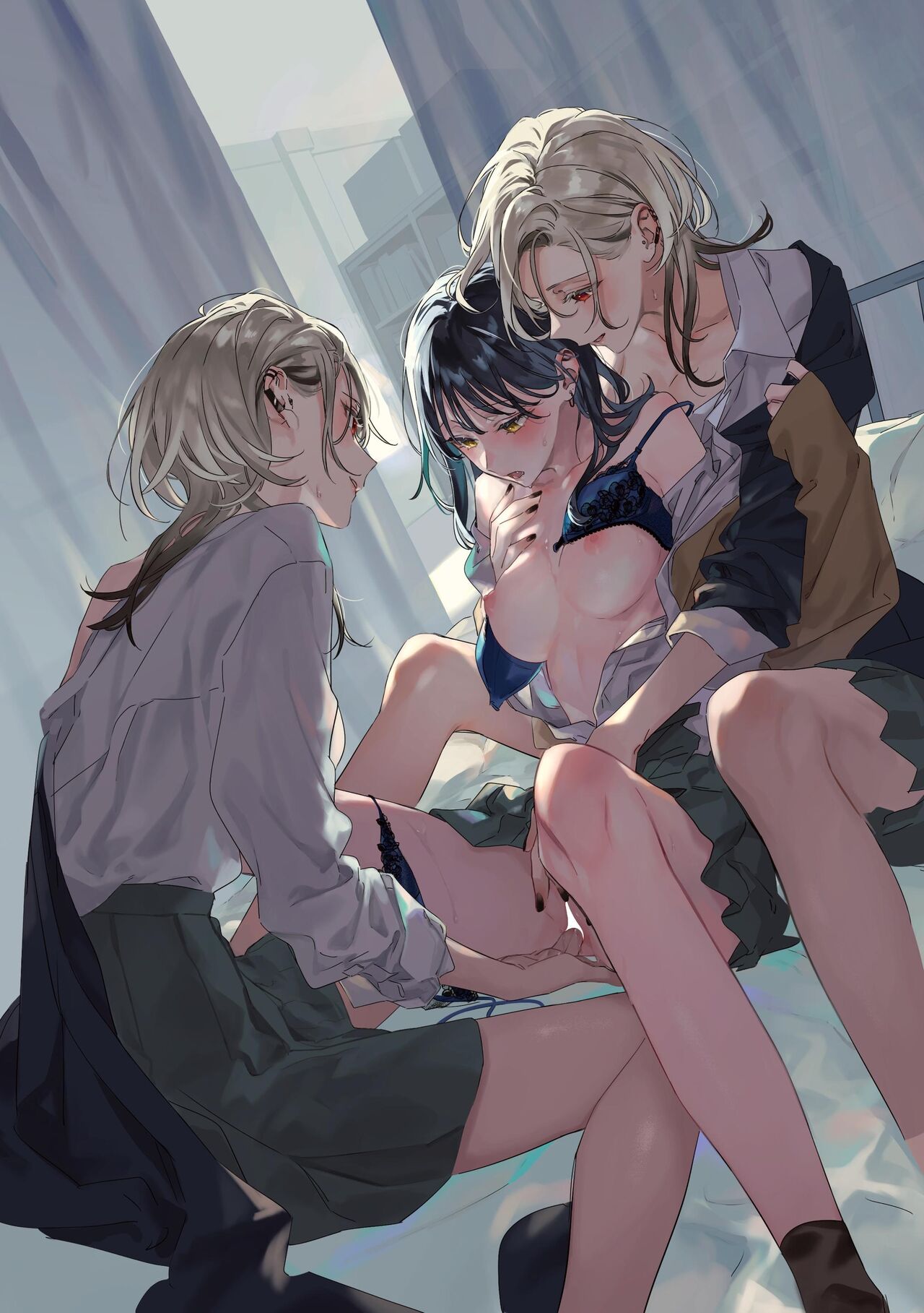 3P Yuri Ecchi Anthology page 2 full