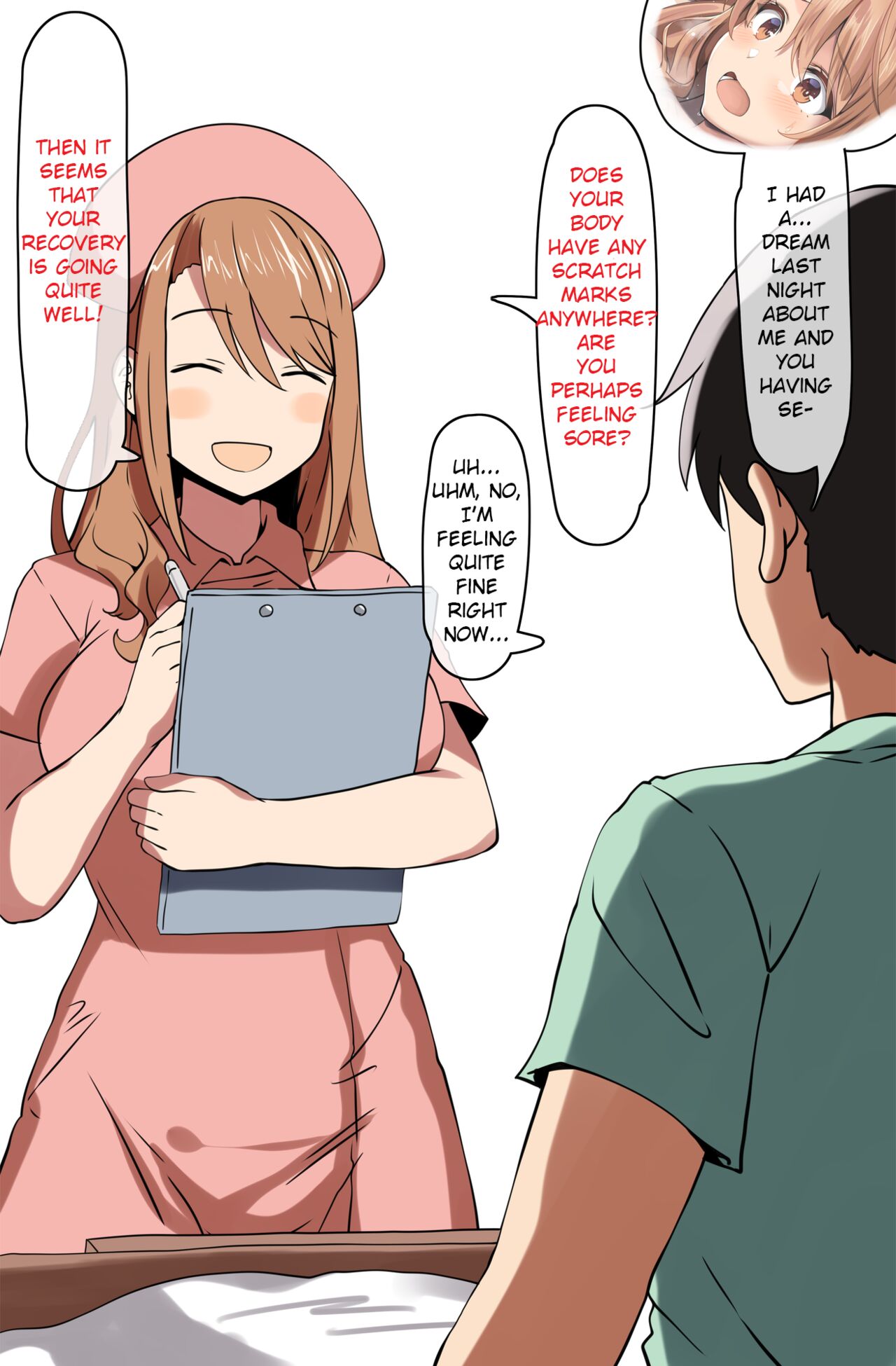 Bakunyuu Nurse-san to Ecchi...? page 3 full