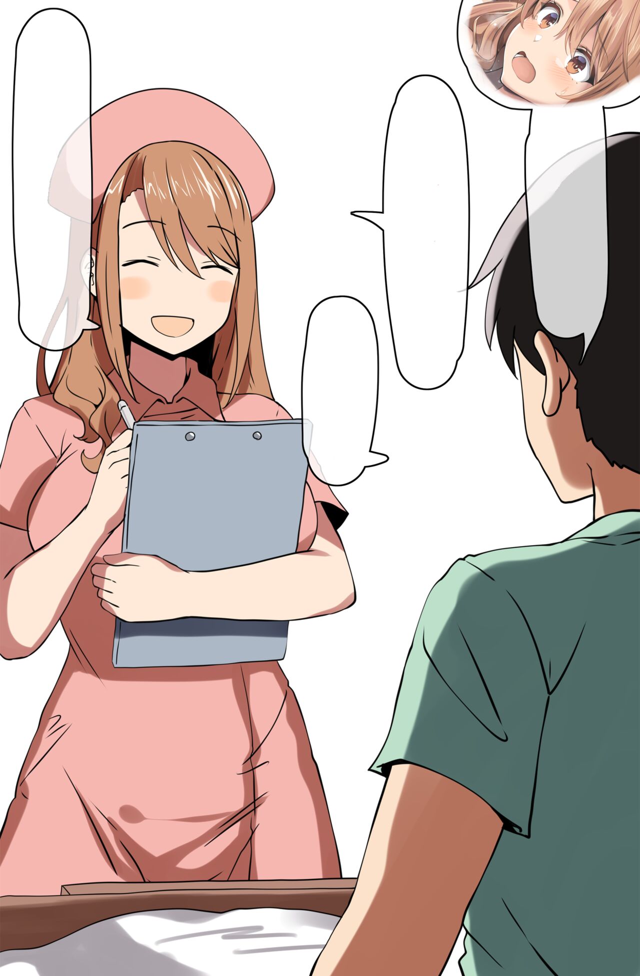 Bakunyuu Nurse-san to Ecchi...? page 6 full