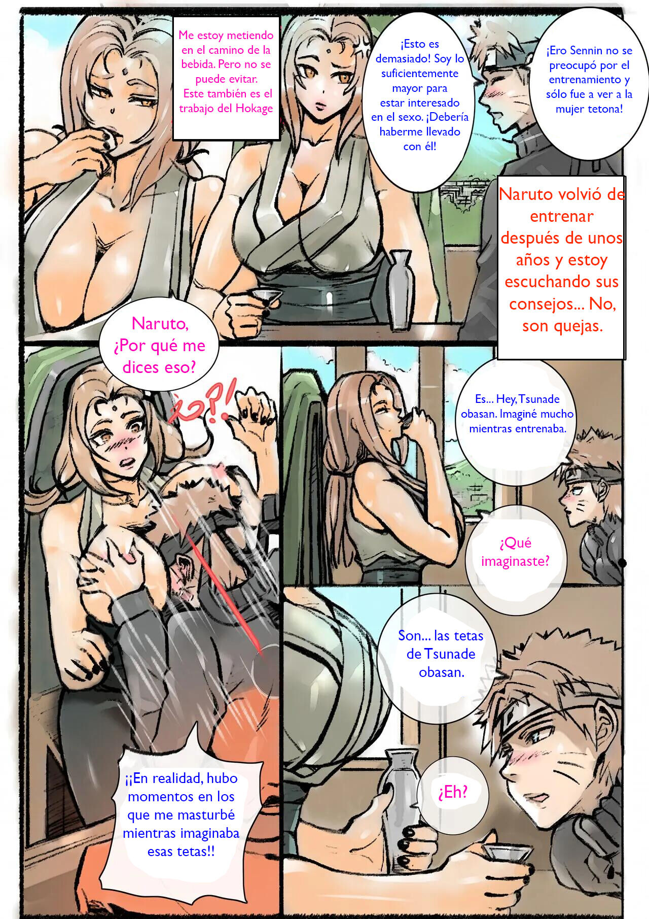 Naruto Quiere Que Tsunade Le Ayude A Graduarse De Su Virginidad page 2 full
