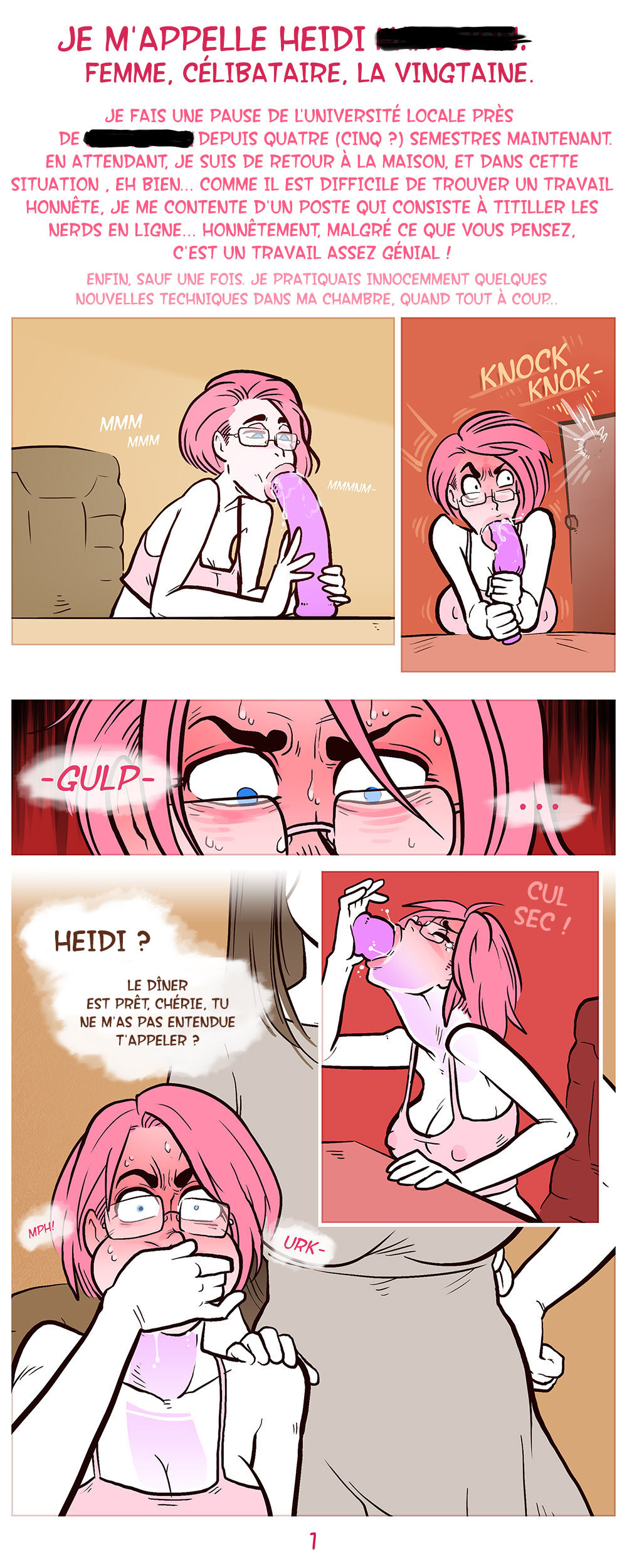 Heidi Whore's Hidey Holes page 1 full