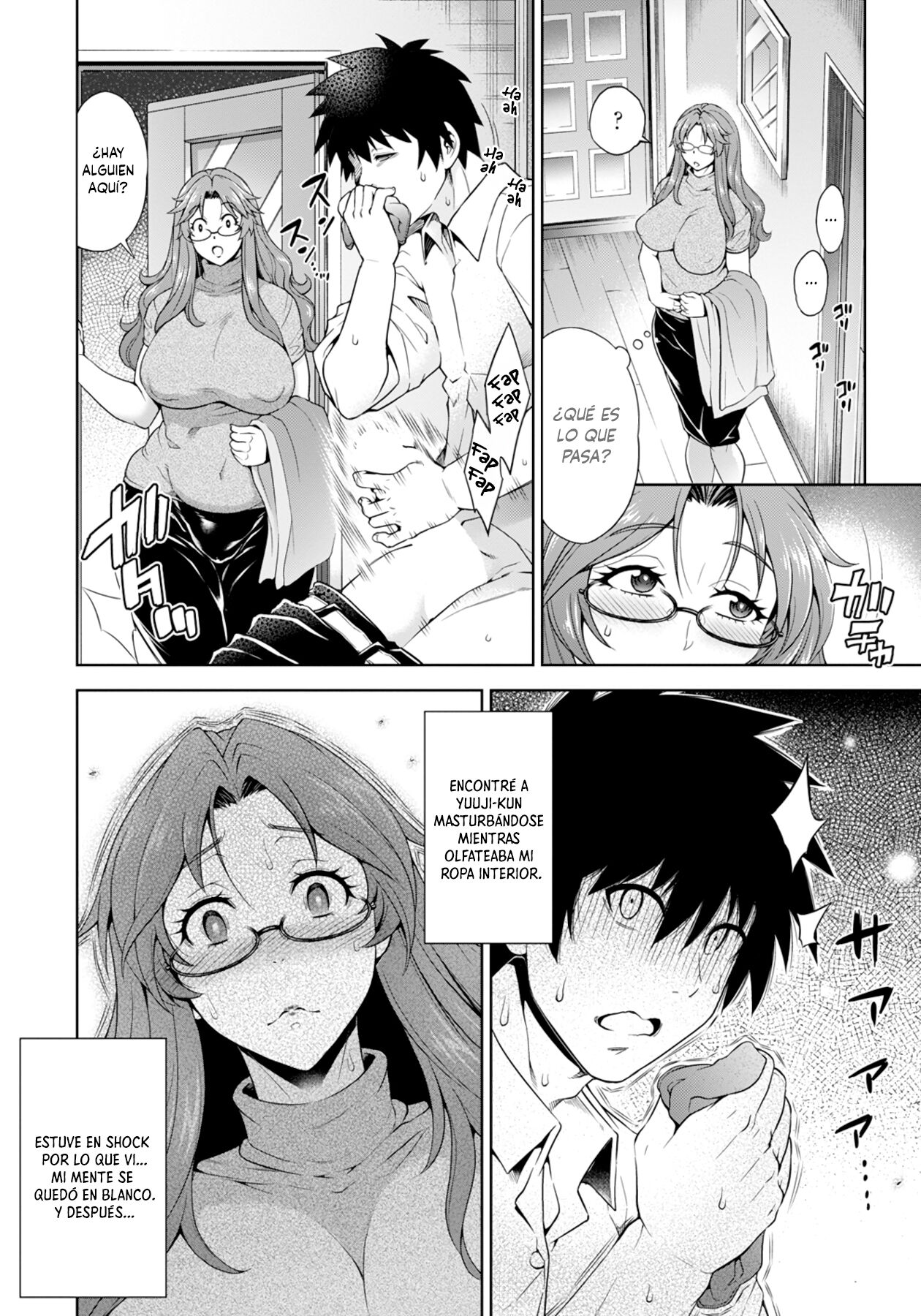 Dohamari Mama ~Musuko no Shinyuu to Yaritai Mesu~ | La desquiciada obsesión de una madre ~Una zorra hambrienta por el mejor amigo de su hijo~ page 4 full