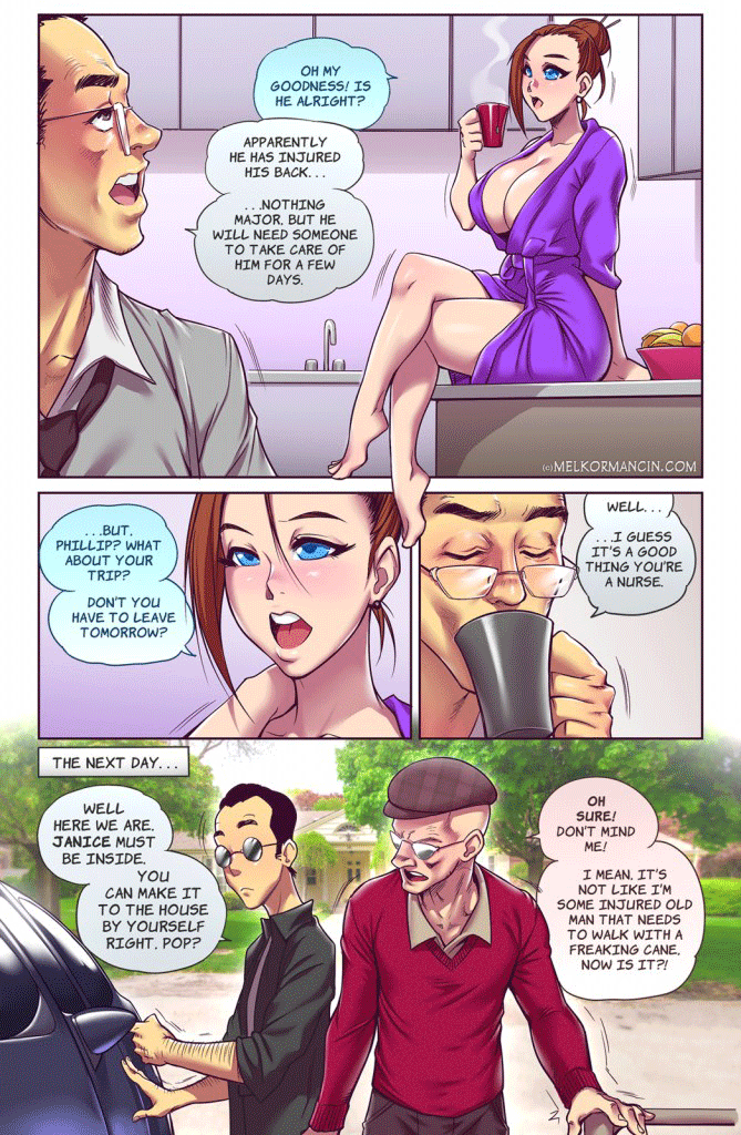 Naught in Law 1, 2, &amp; 3  partially animated page 3 full