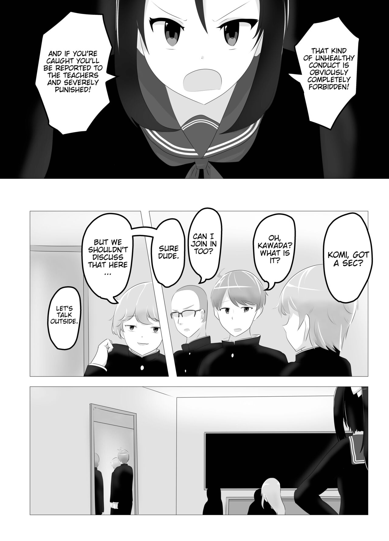 Bodyswapped School Trip page 4 full