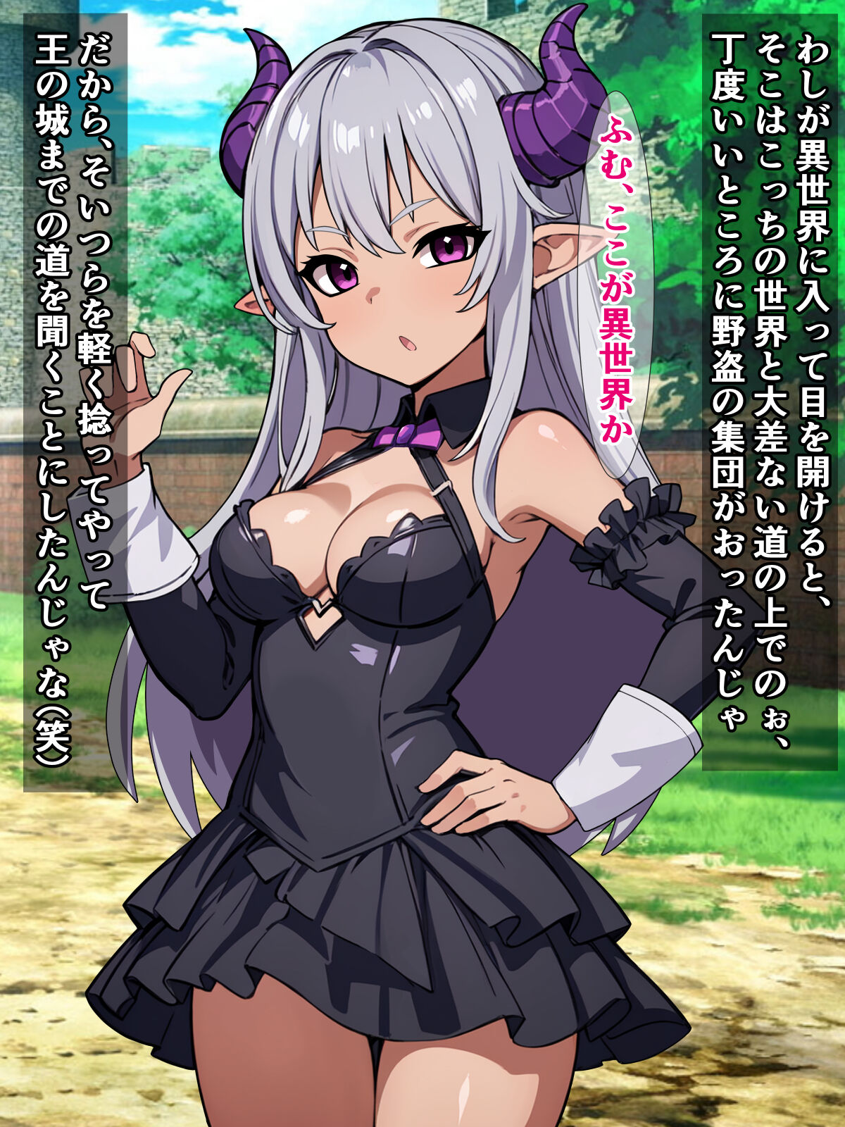 Uchi no saikyou maousama ga isekai de ha saizyaku de、 inotigoi chin Kobi akume de iki nobi te ta hanasi page 8 full