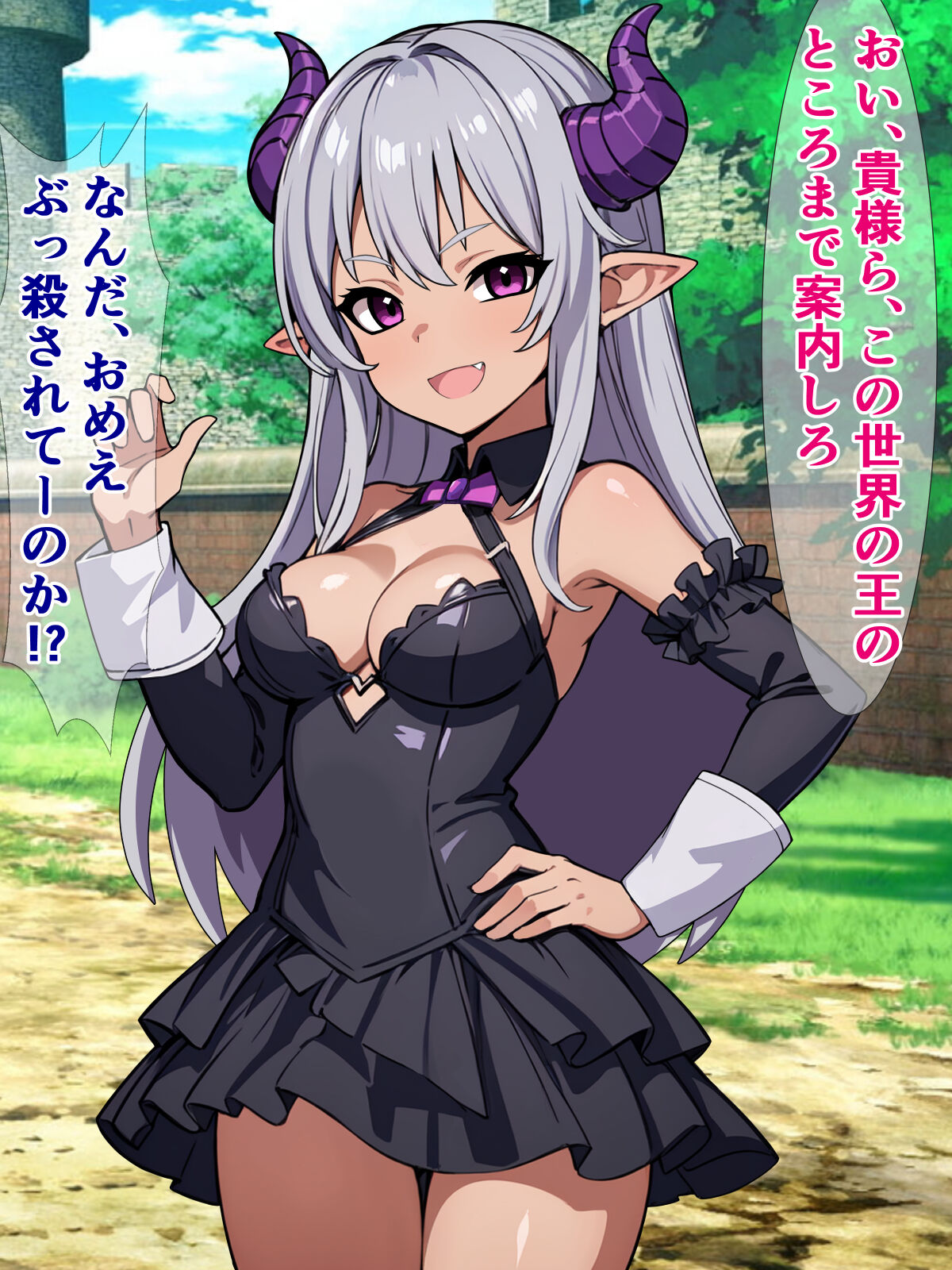 Uchi no saikyou maousama ga isekai de ha saizyaku de、 inotigoi chin Kobi akume de iki nobi te ta hanasi page 9 full