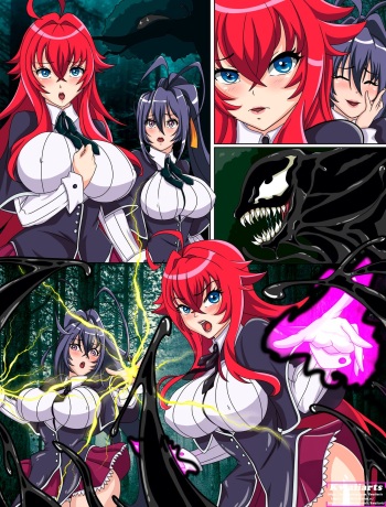 Rias Akeno Venom fusion cover