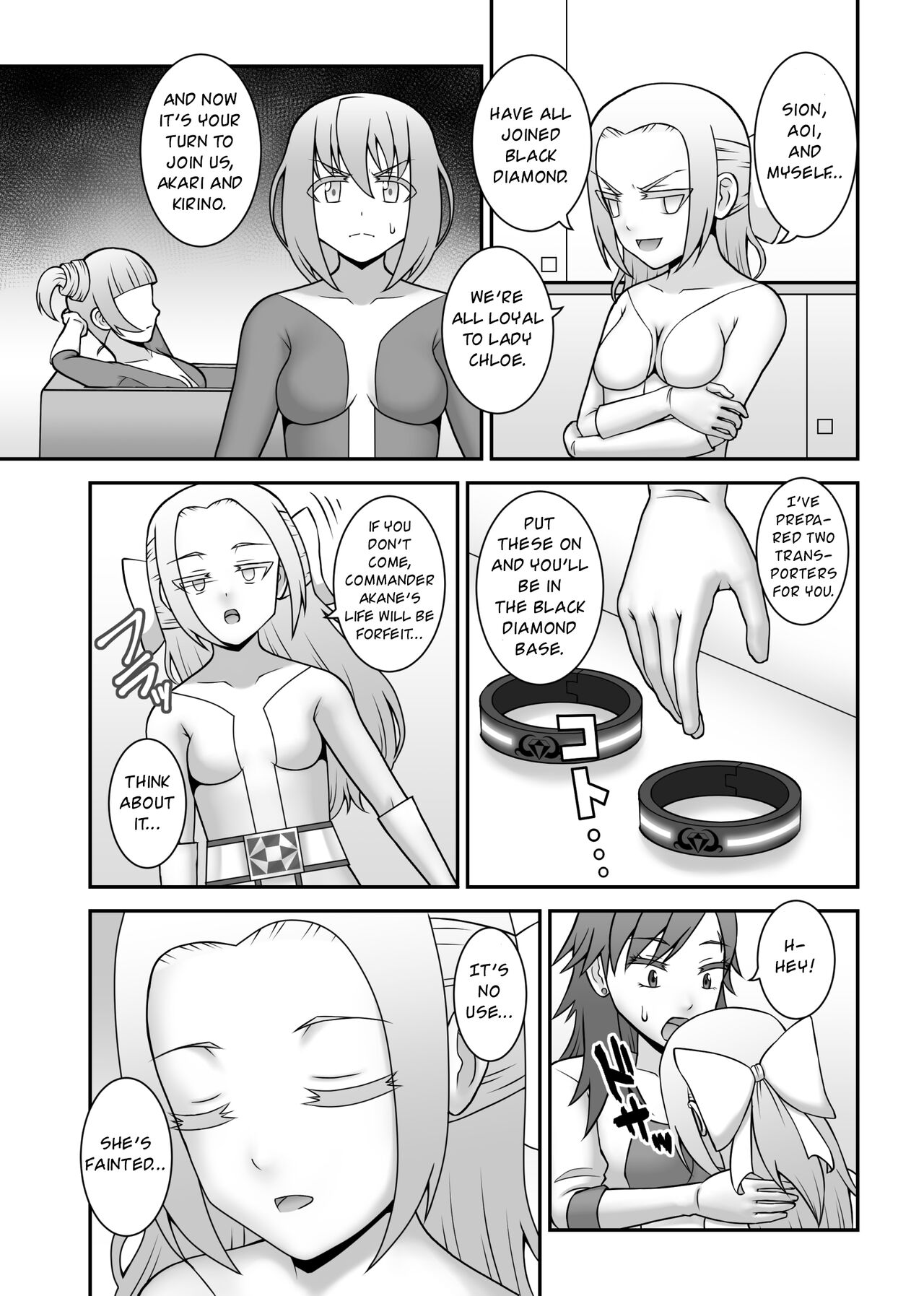 Teisou Sentai Virginal Colors Ch.5 | Chastity Sentai Chaste Colors Ch. 5 page 6 full