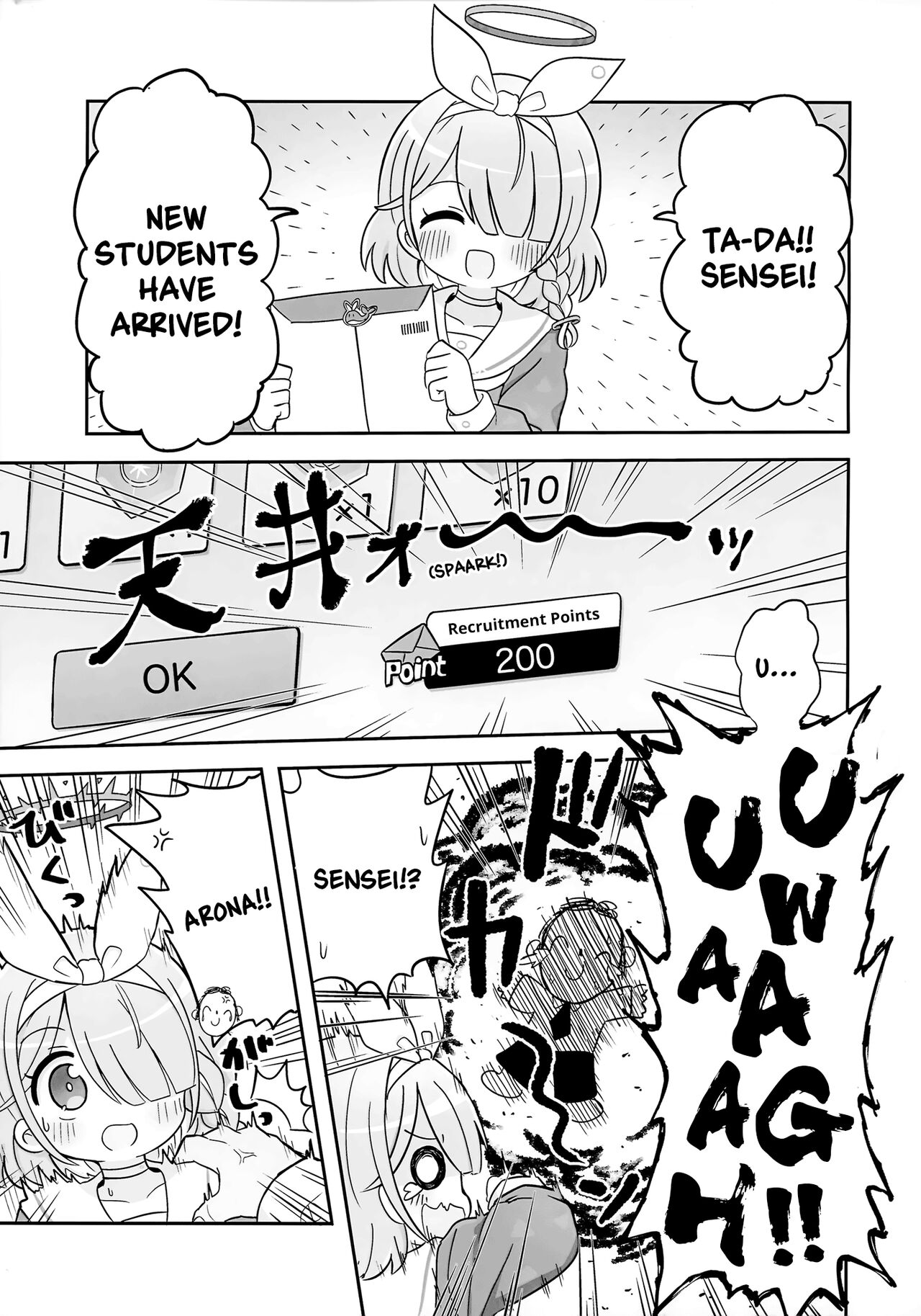 Aofuutou shika Motte kite kurenai Arona-chan o Oshioki suru Hon page 2 full