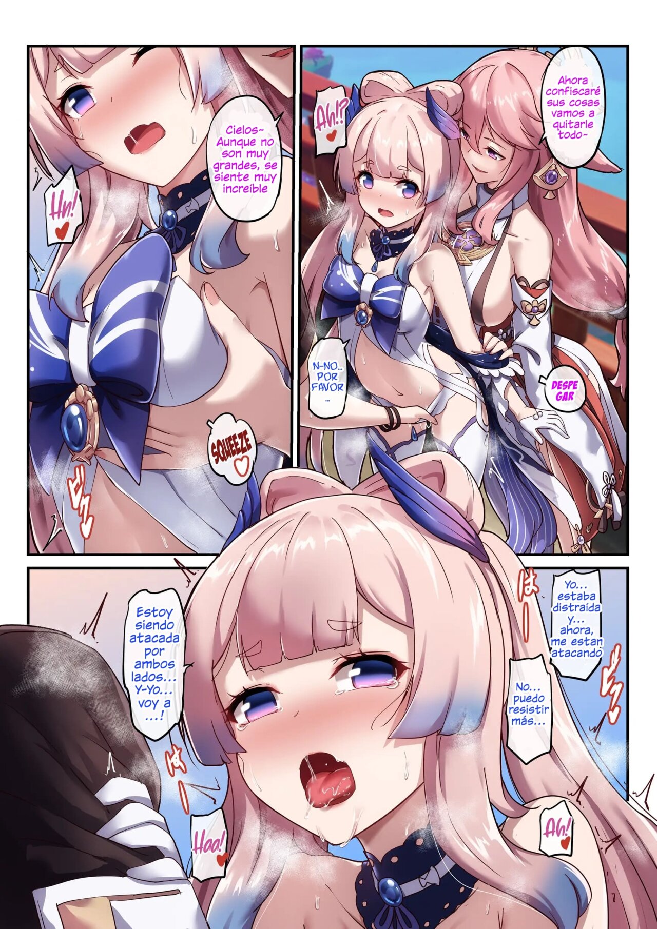 Kokomi and Miko ~ Love is war page 8 full