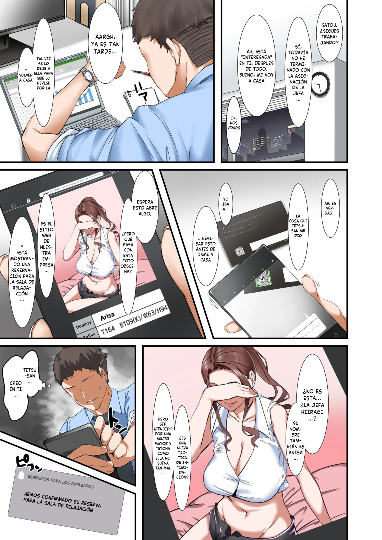 Kaisha no Relaxation Room de Dosukebe Service Shite Kureru Innyuu Joushi page 7 full