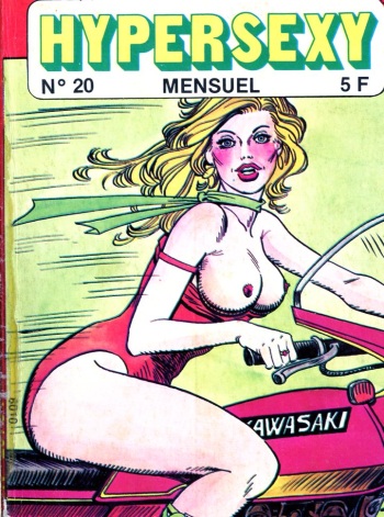 PFA - Hypersexy #20 Magnum La dame au voile noir - b Franky Stone Monster's story cover