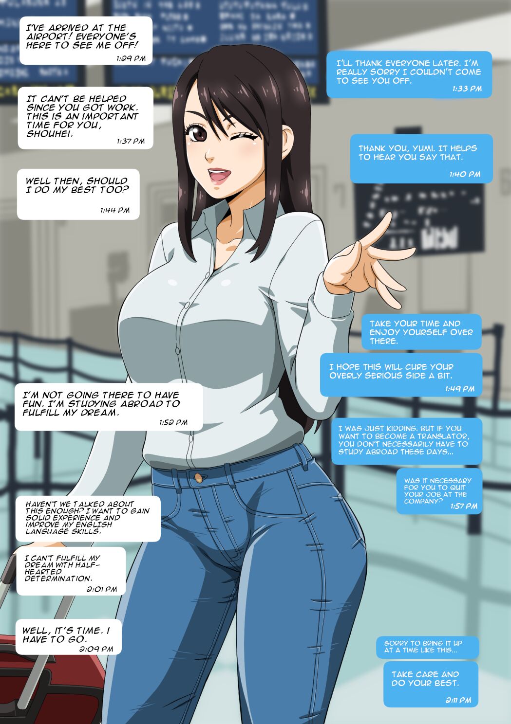 Yumi's Study Abroad page 1 full