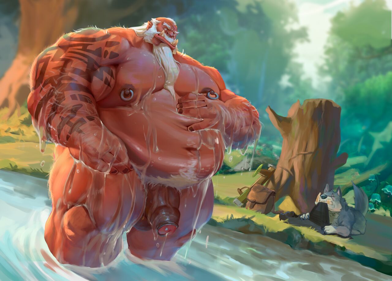 Bath in the Forest page 1 full