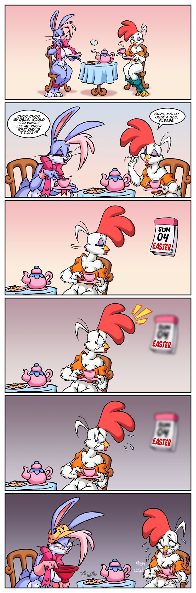 Esther B.  &amp; Choo-Choo page 9 full