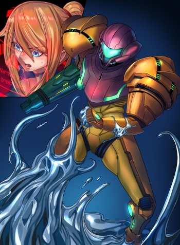 Liquid Metal Samus cover