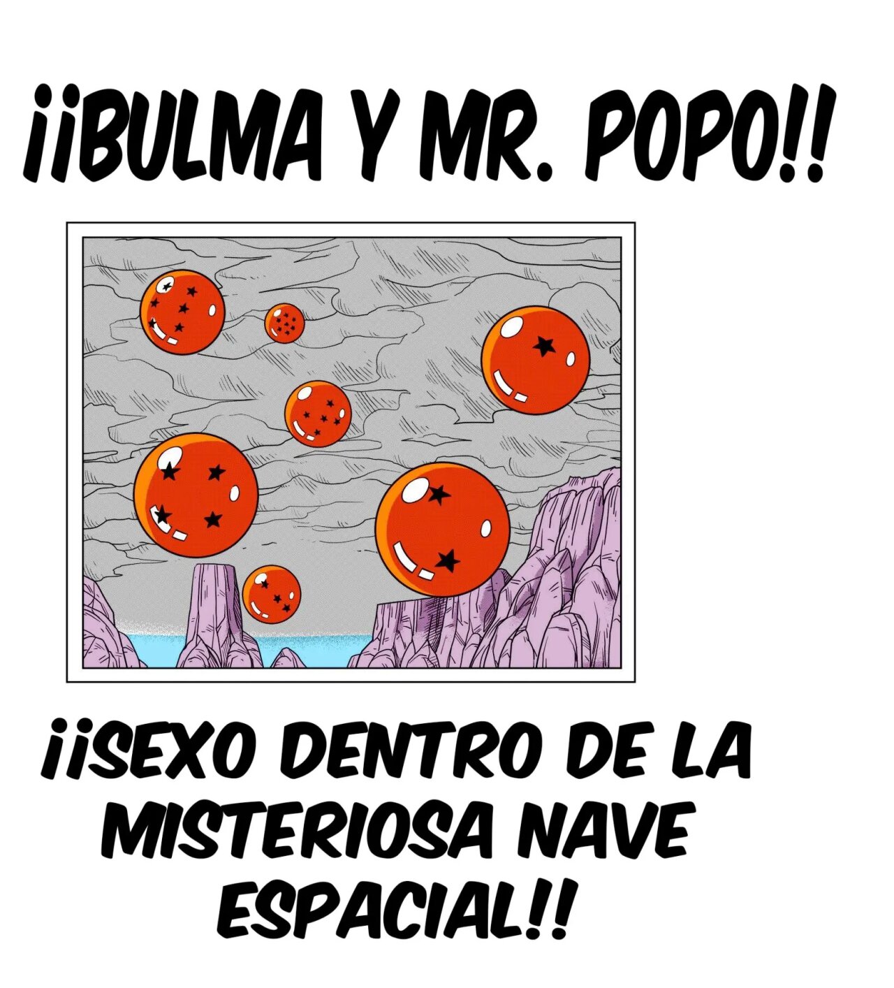 Dagon Ball - Bulma Meets Mr. Popo - Sex Inside the Mysterious Spaceship page 3 full