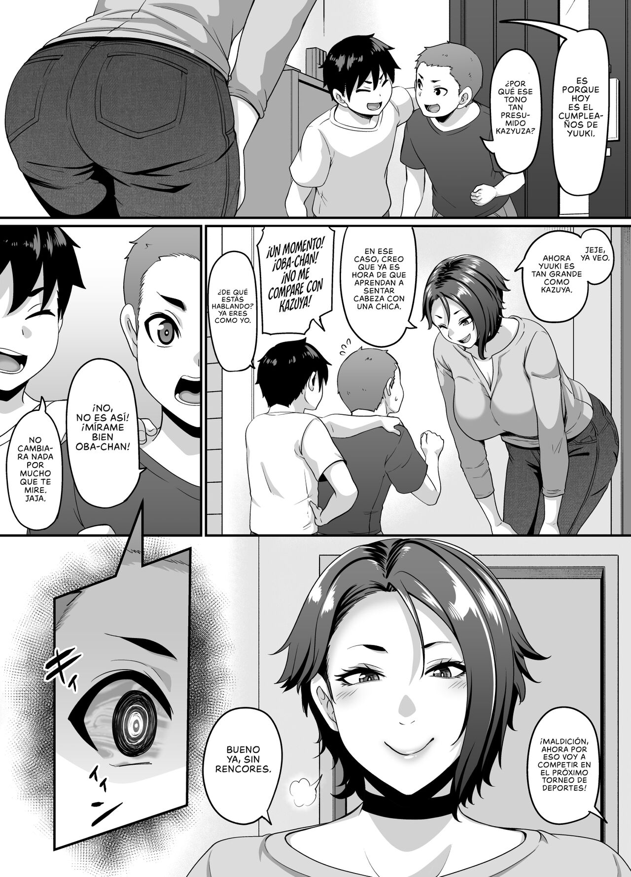 Musuko no Tomodachi  ni Miryou Sareta YanMama wa Mesu ni Naru | Una Madre Fascinada con el Mejor Amigo de su Hijo  Desea Convertirse en su Mujer page 3 full