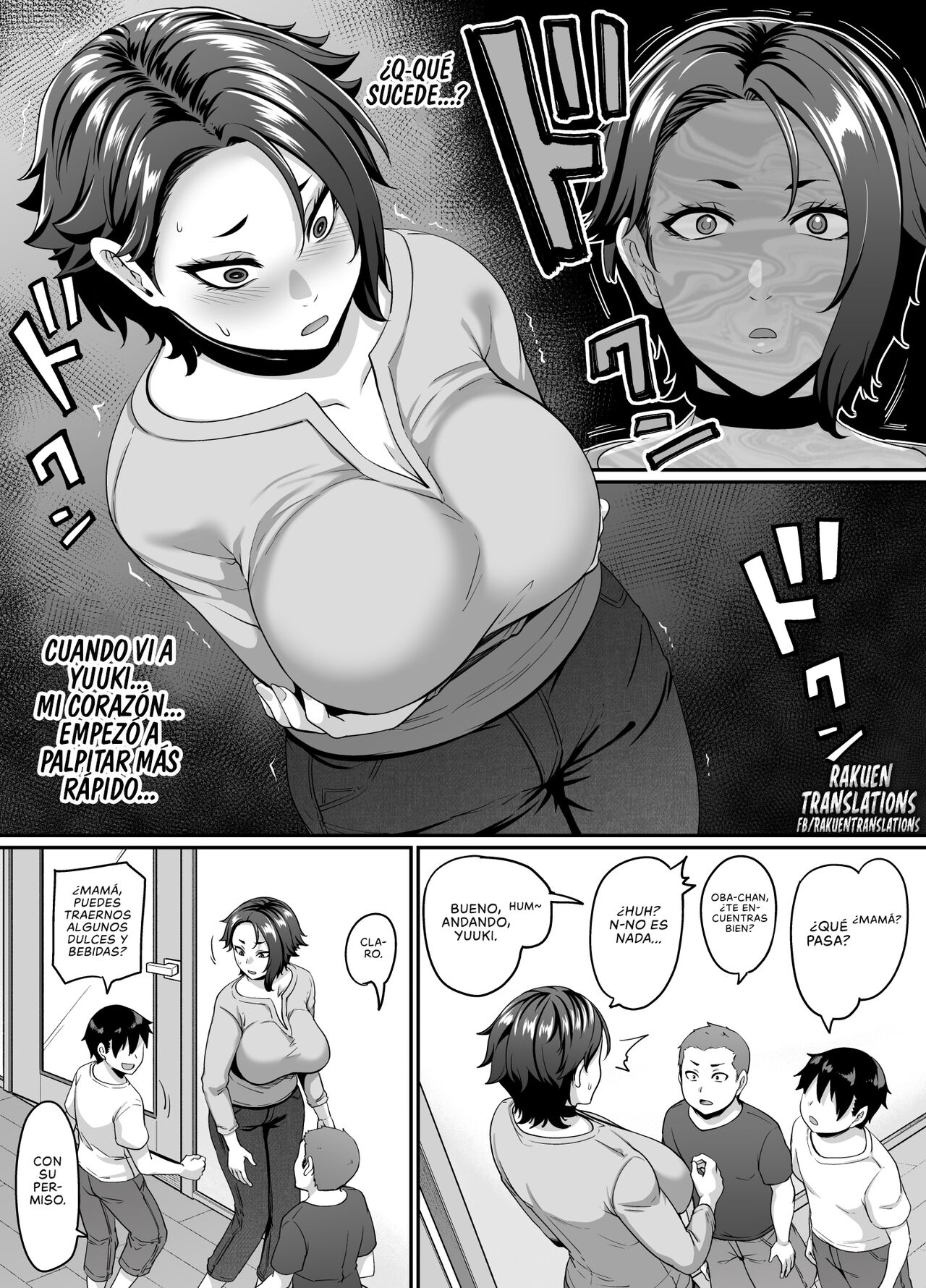 Musuko no Tomodachi  ni Miryou Sareta YanMama wa Mesu ni Naru | Una Madre Fascinada con el Mejor Amigo de su Hijo  Desea Convertirse en su Mujer page 4 full