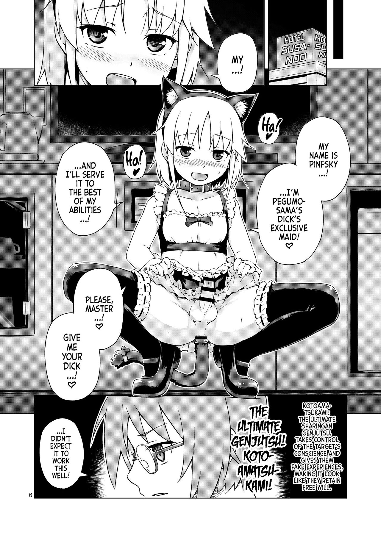 Ninpou! Josou Nekomimi Maid Mugen Tanetsuke no Jutsu!! | Ninja Impregnation Art: Infinite Crossdressing Nekomimi Breeding Technique! page 7 full