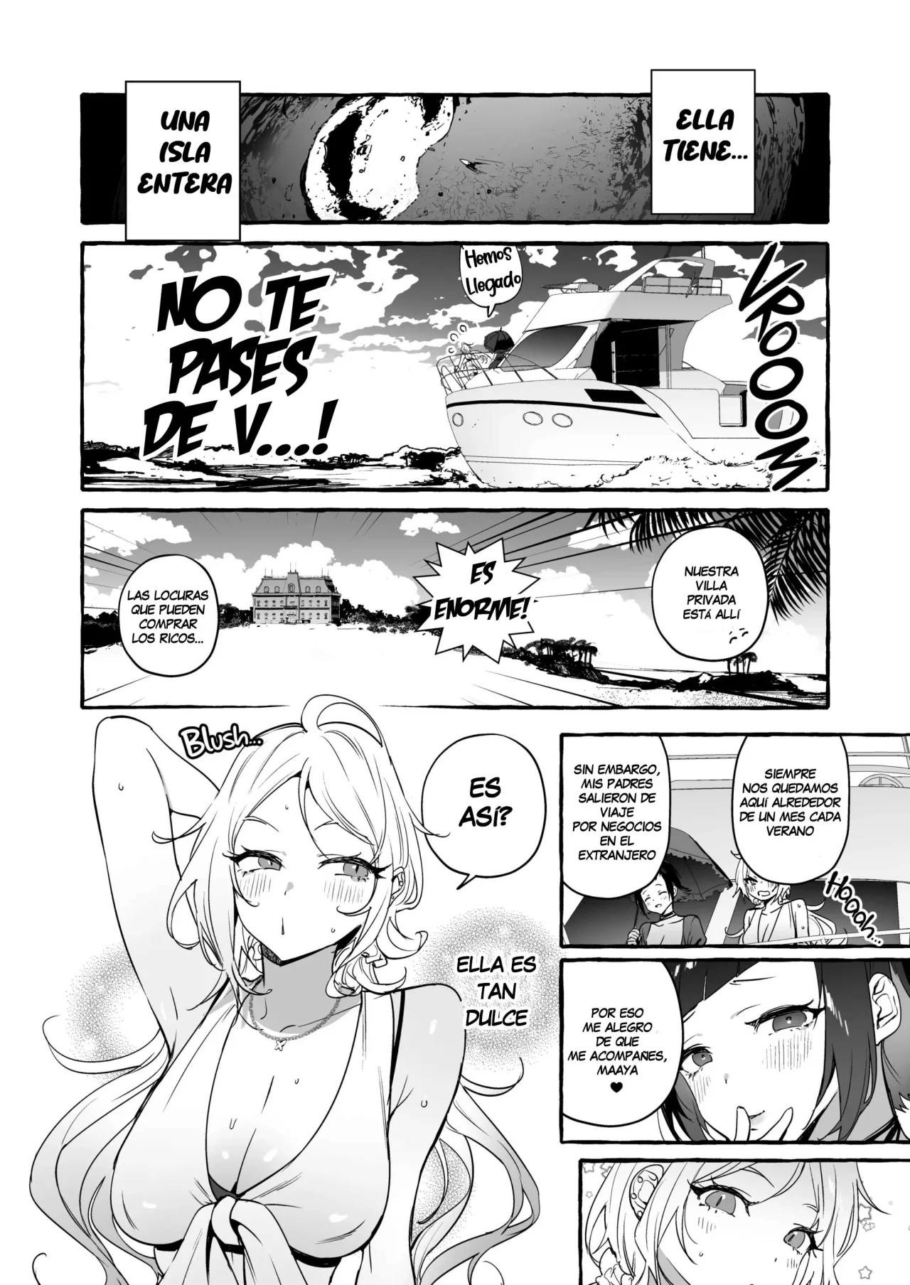 Futanari-san to Nonke-san Vacance Hen | Straight Girl Meets Futa: Vacation Arc page 3 full